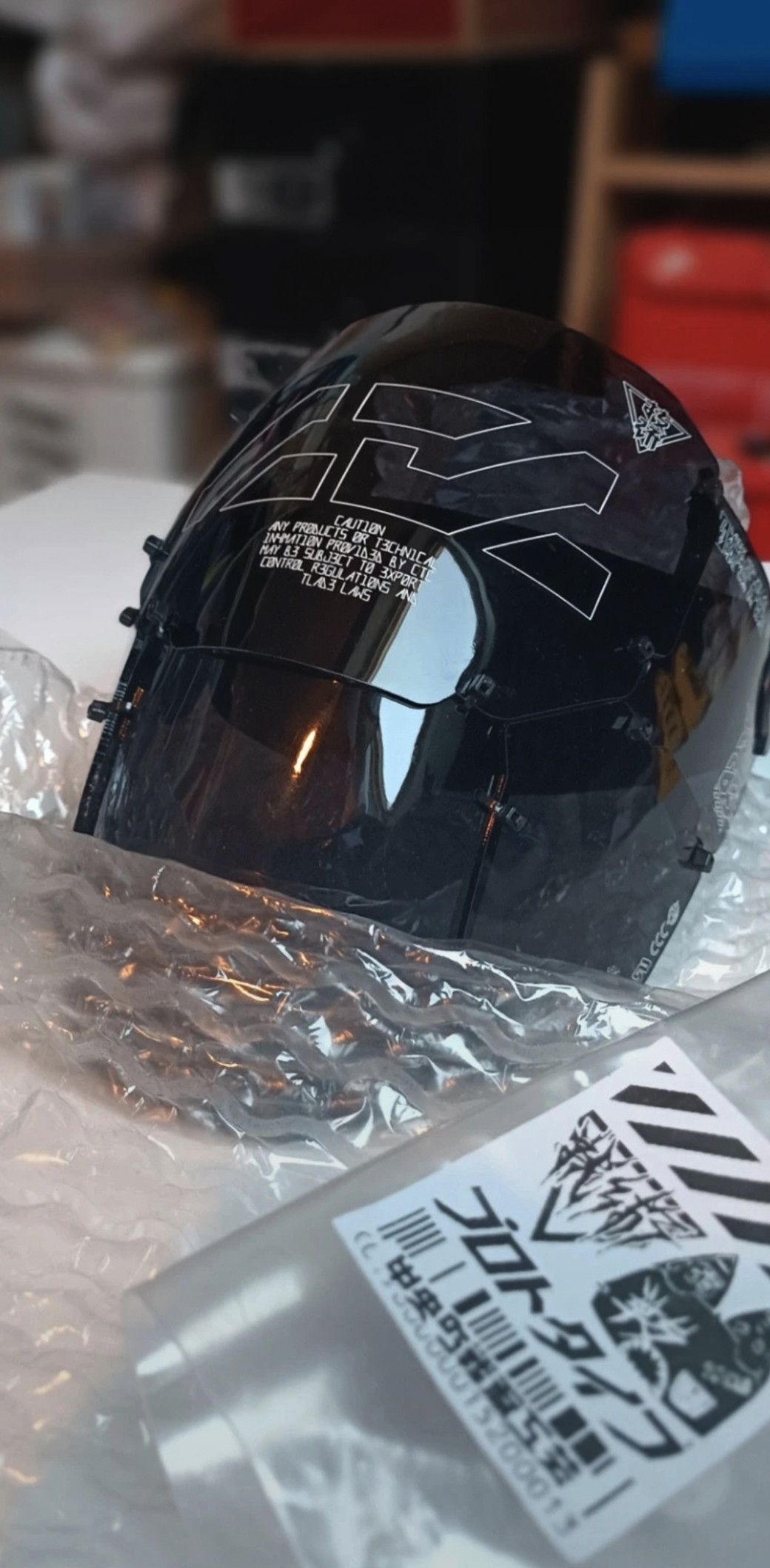 Japanese Brand Cyberpunk Face Shield Unit by CTCtyo (中央町戦術工芸) Size ONE SIZE - 13 Thumbnail