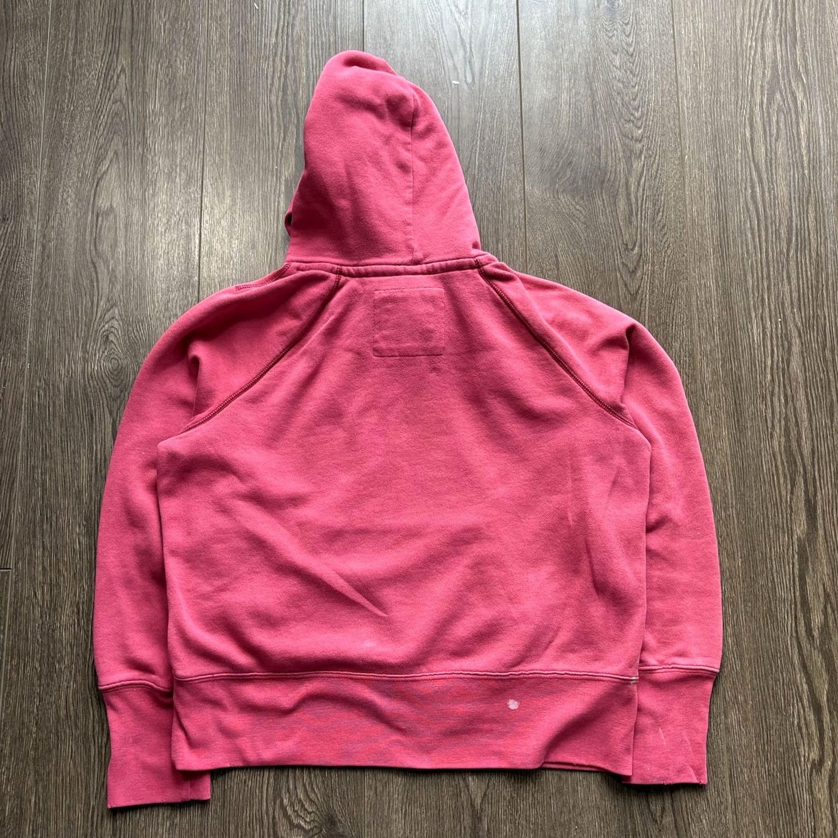 American Eagle Outfitters American Eagle Hoodie Womens XL Pink Y2K Pullover Graphic Fleece Size XL / US 12-14 / IT 48-50 - 7 Thumbnail