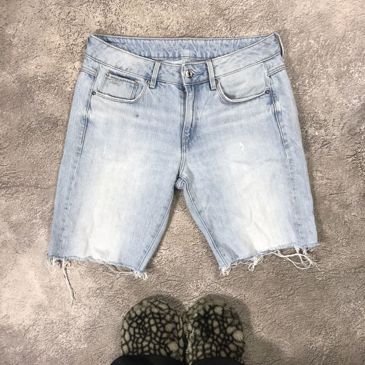 G-Star VINTAGE G-STAR DISTRESSED SHORTS JAPAN STREETWEAR Y2K Size US 26 / EU 42 - 1 Thumbnail