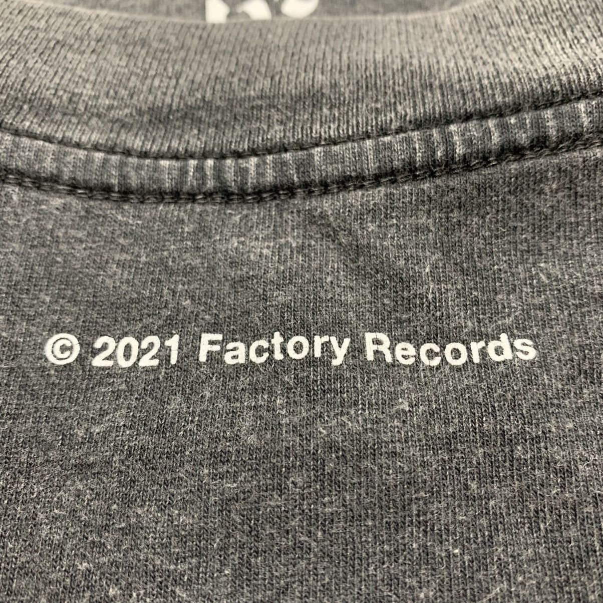 Palm Angels Palm Angels Small Factory Records Vintage Grey Tee Size US S / EU 44-46 / 1 - 6 Thumbnail
