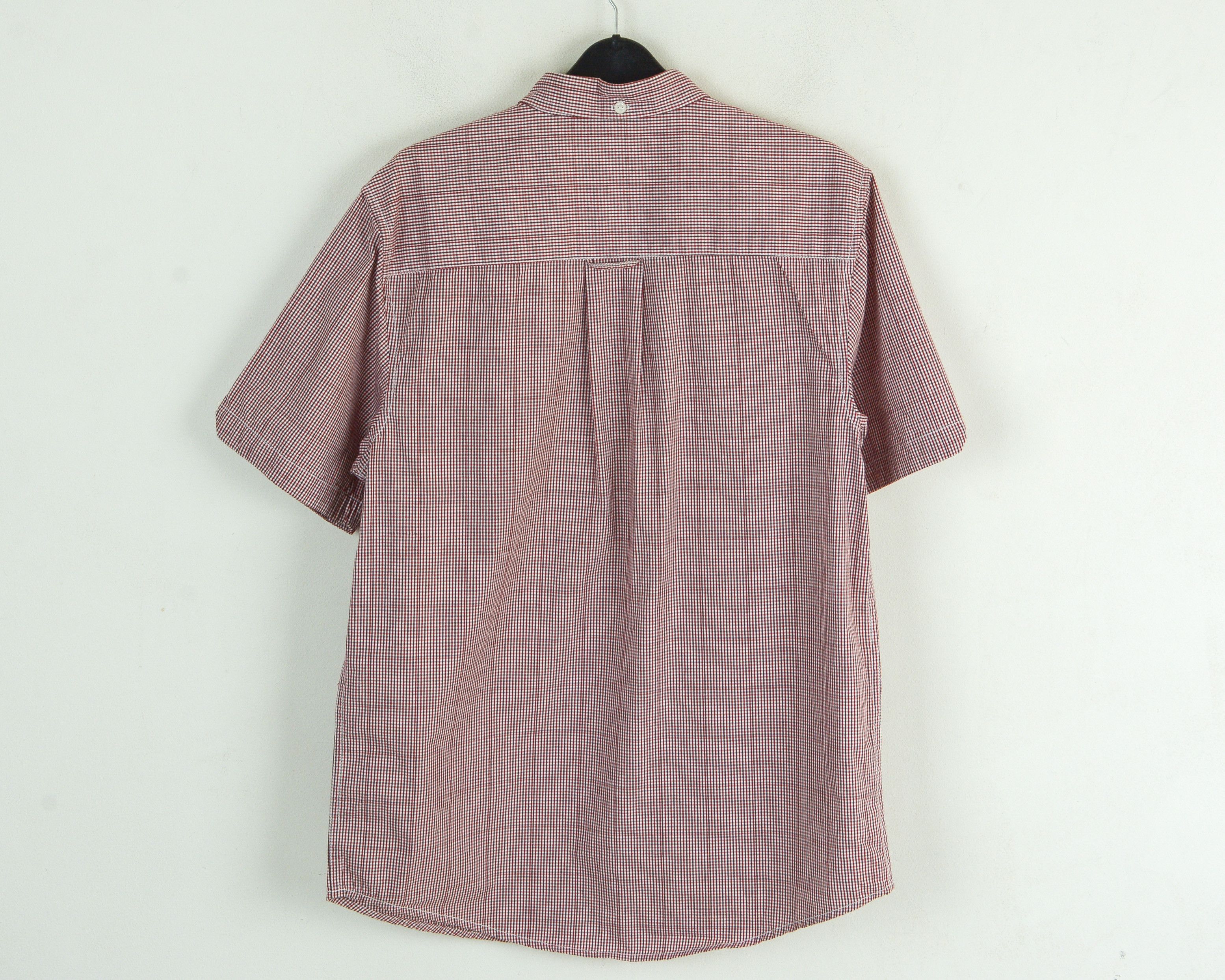 Dickies Mens M Short Sleeve Shirt Check Plaid Tartan Cotton Casual Size US M / EU 48-50 / 2 - 3 Thumbnail