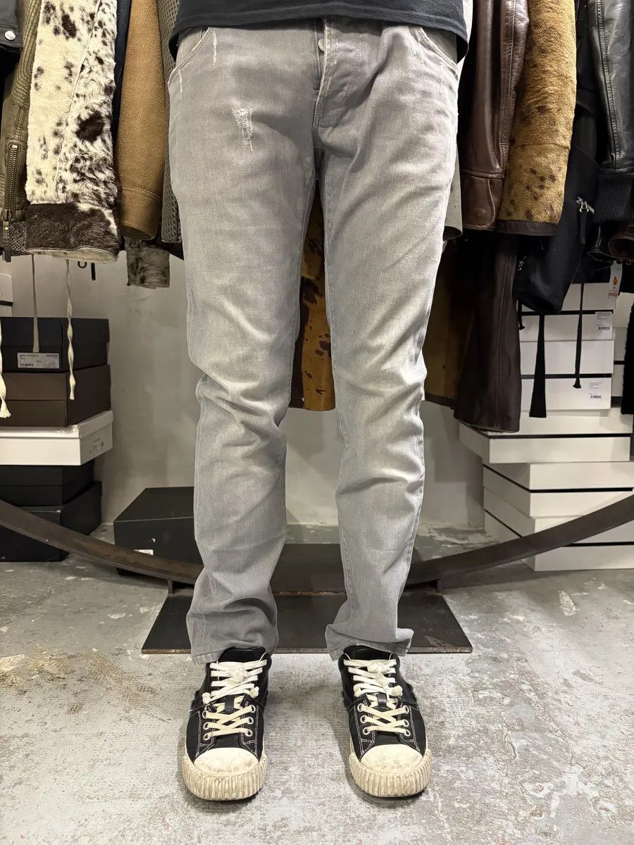 Designer × Prada × Vintage SS2008 Prada Grey Tapered Fit Pants Size US 32 / EU 48 - 2 Thumbnail