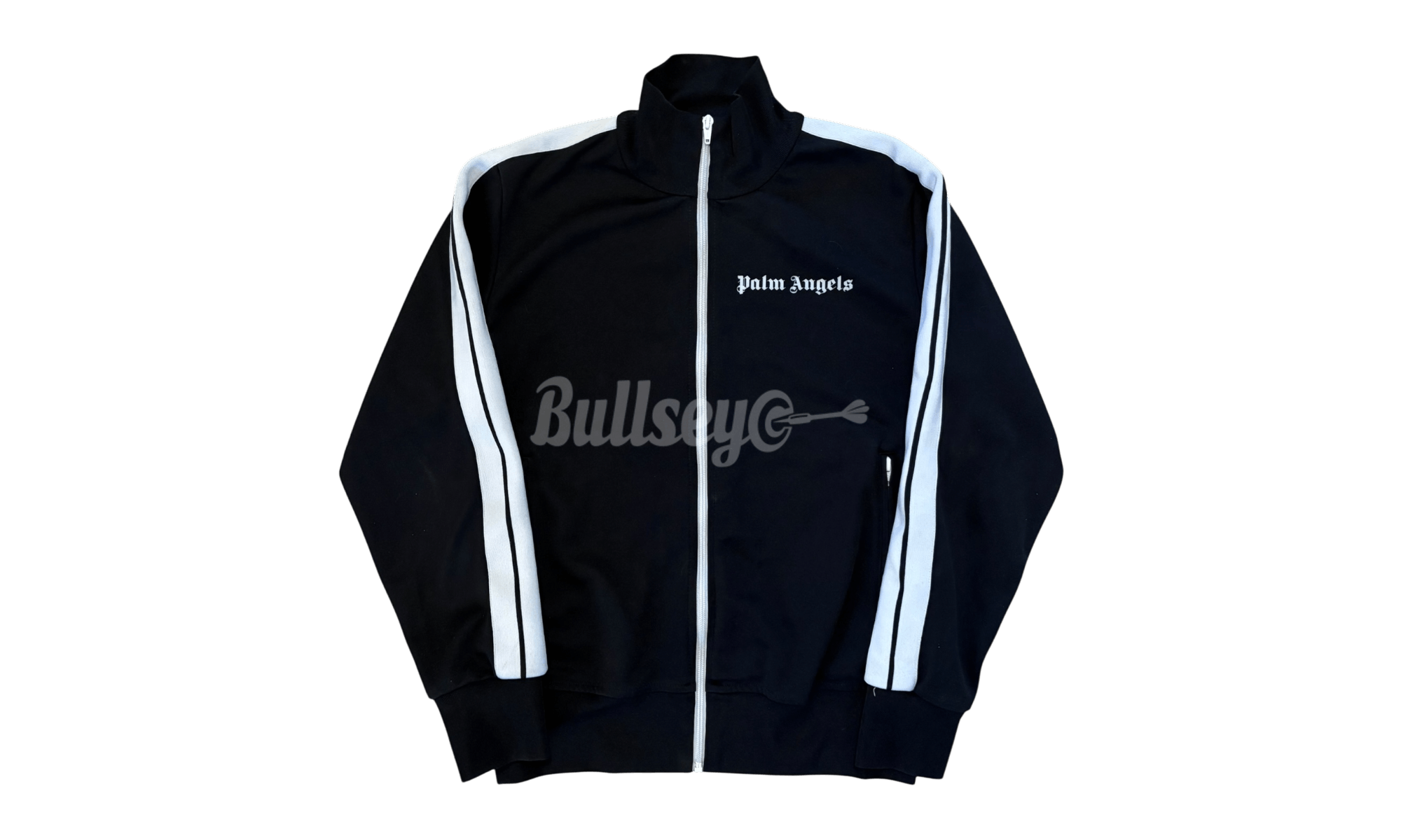 Palm Angels Black/White Track Jacket (PreOwned) Size US M / EU 48-50 / 2 - 1 Thumbnail