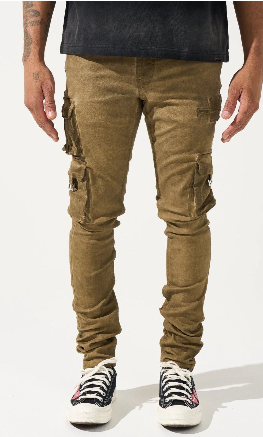 SERENEDE SERENEDE Tigers Eye Cargo Jeans Size US 30 / EU 46 - 1 Thumbnail