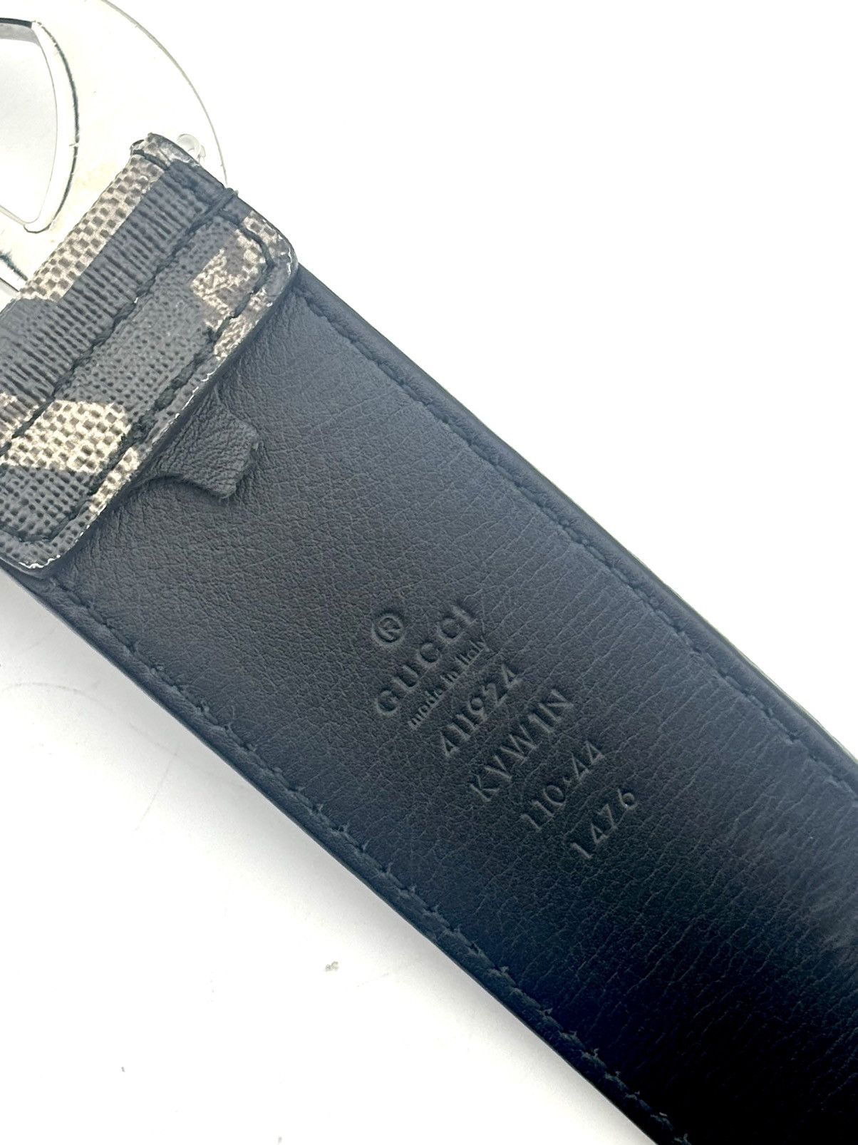 Gucci GUCCI SUPREME GG MONOGRAM INTERLOCKING G BELT SIZE 44 Size 44 - 8 Thumbnail