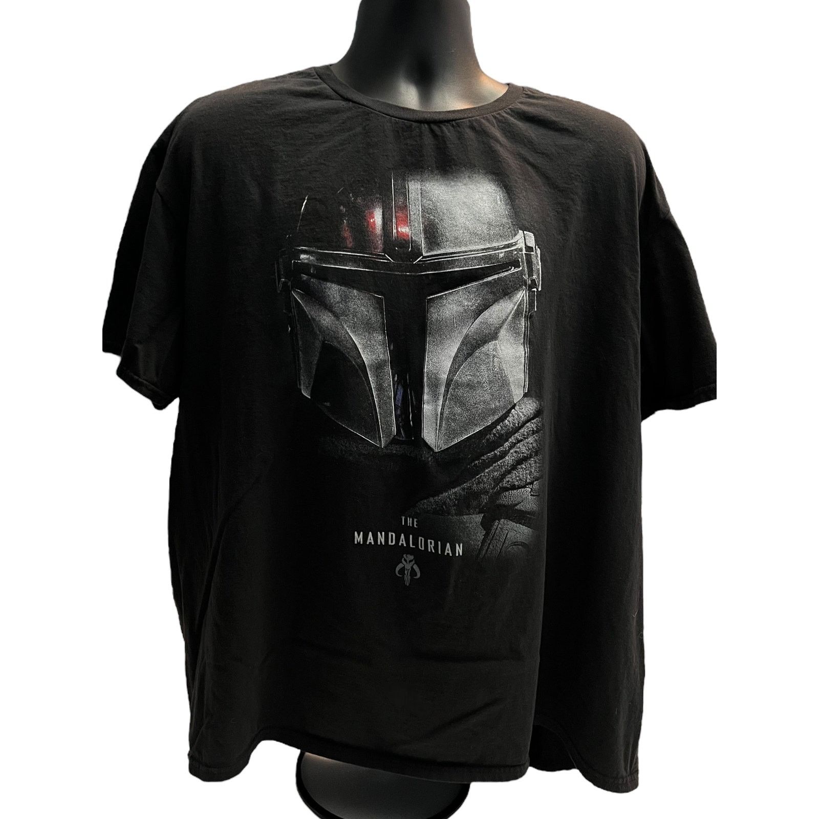 Star Wars The Mandalorian Helmet Black T-Shirt Size 2XL Size US XXL / EU 58 / 5 - 1 Thumbnail