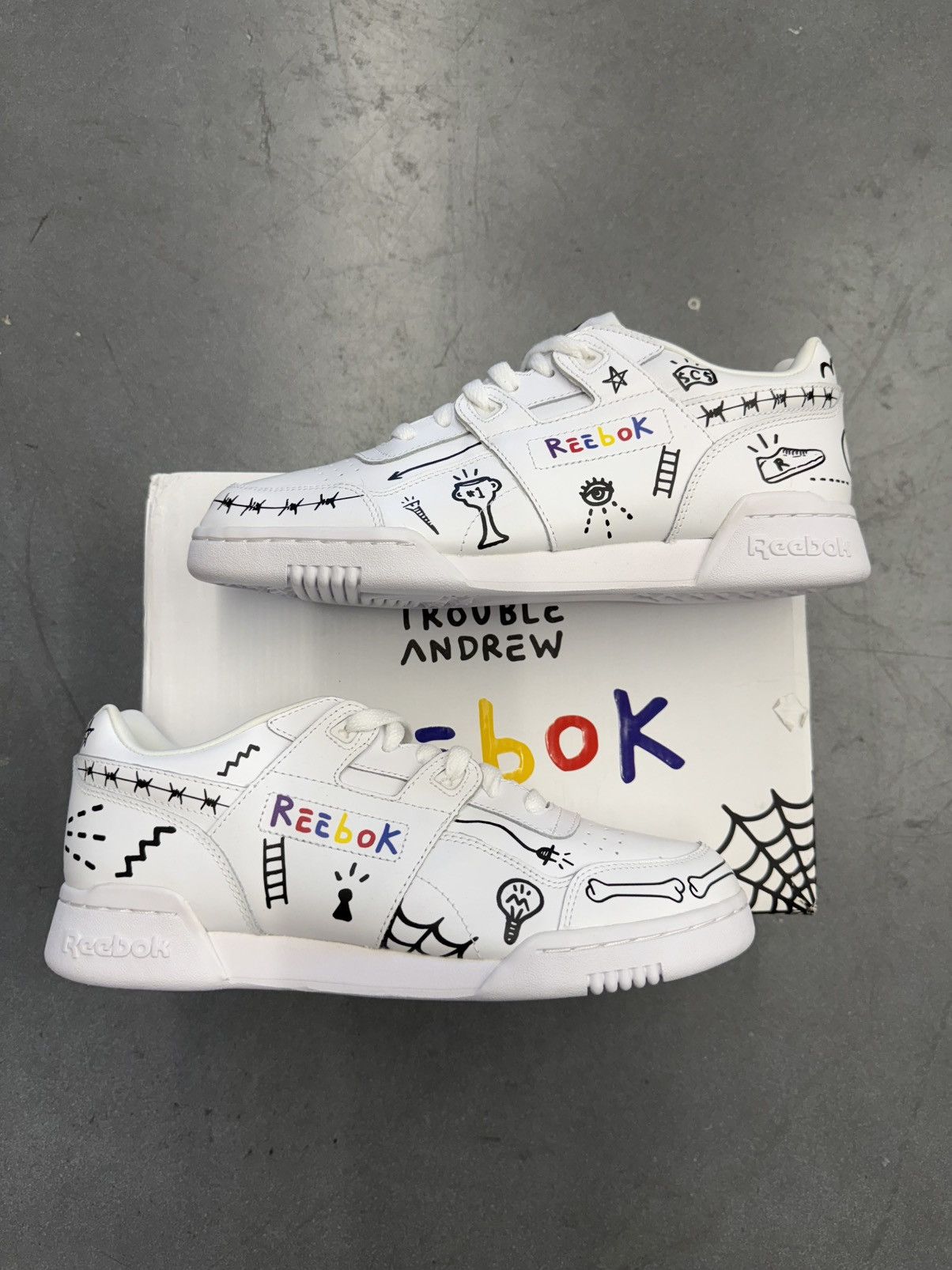 Adidas 2017 Reebok Workout Plus Trouble Andrew 3:AM Size US 8 / EU 41 - 1 Thumbnail