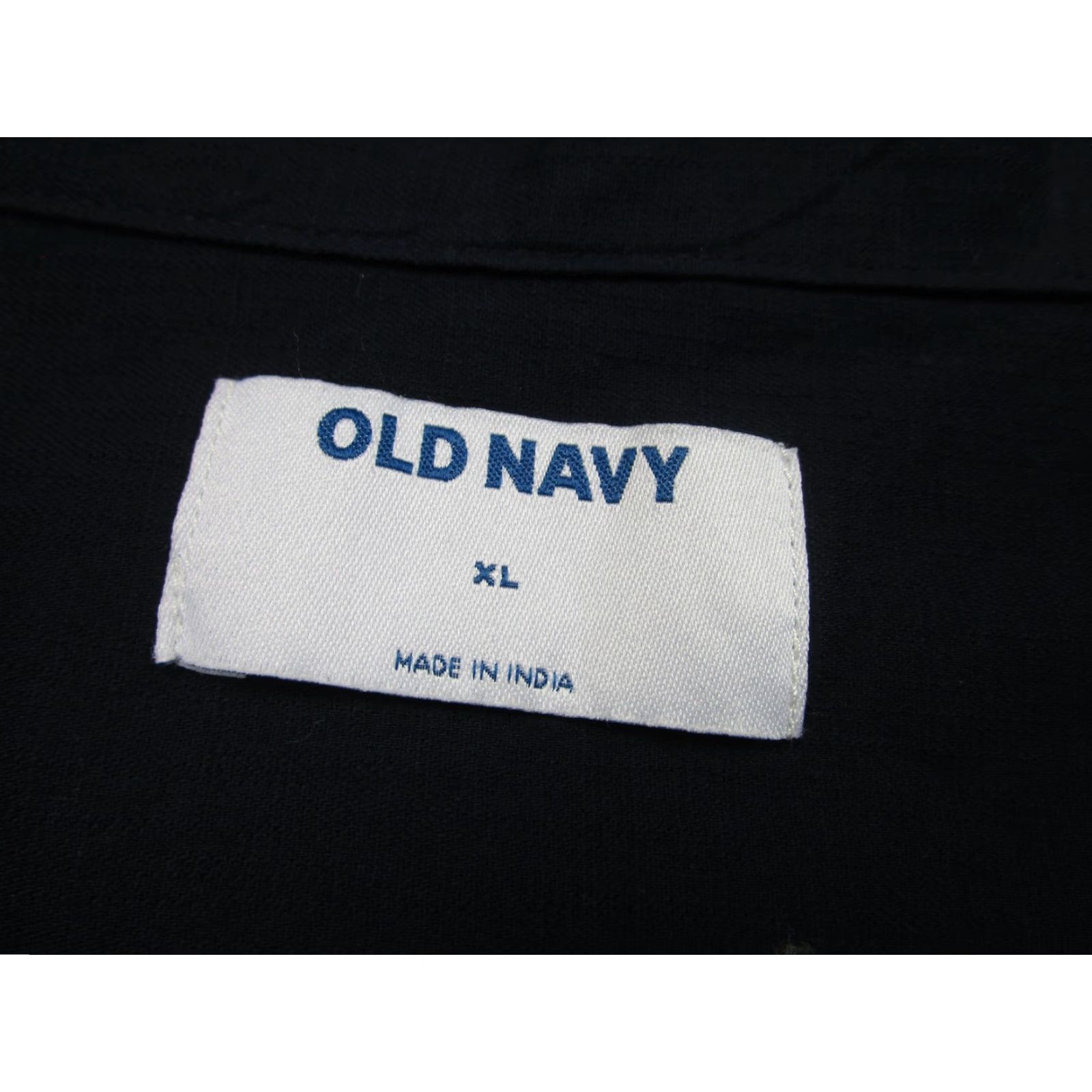 Old Navy Old Navy Shirt Mens XL Blue Floral Embroidered Camp Collar Rockabilly Resort Size US XL / EU 56 / 4 - 6 Thumbnail