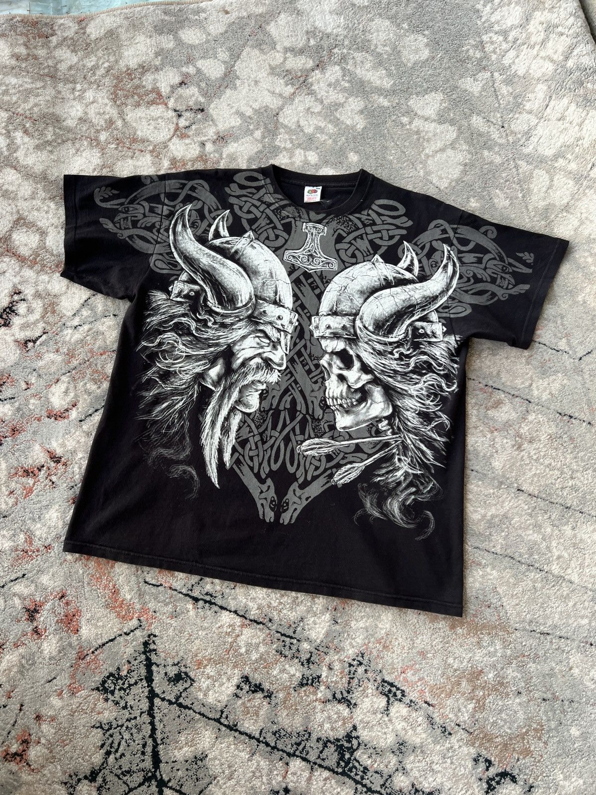 Vintage Viking Valhalla Vintage Tee Size US XXL / EU 58 / 5 - 1 Thumbnail