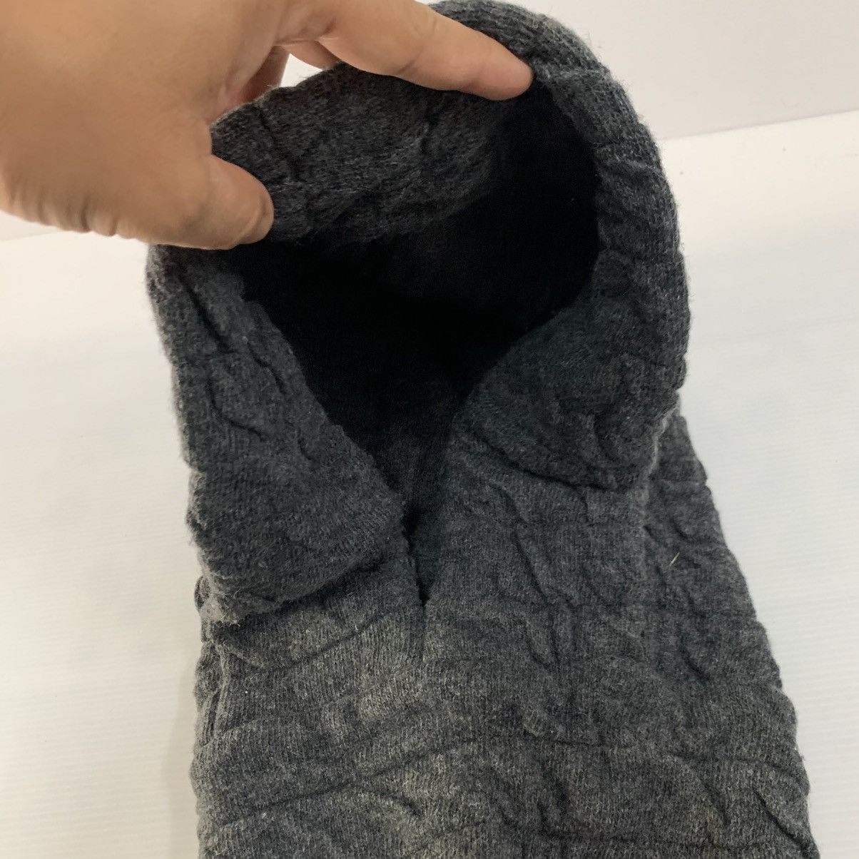 Emporio Armani EMPORIO ARMANI WOOL COVER HEAD WINTER MASK Size ONE SIZE - 4 Thumbnail