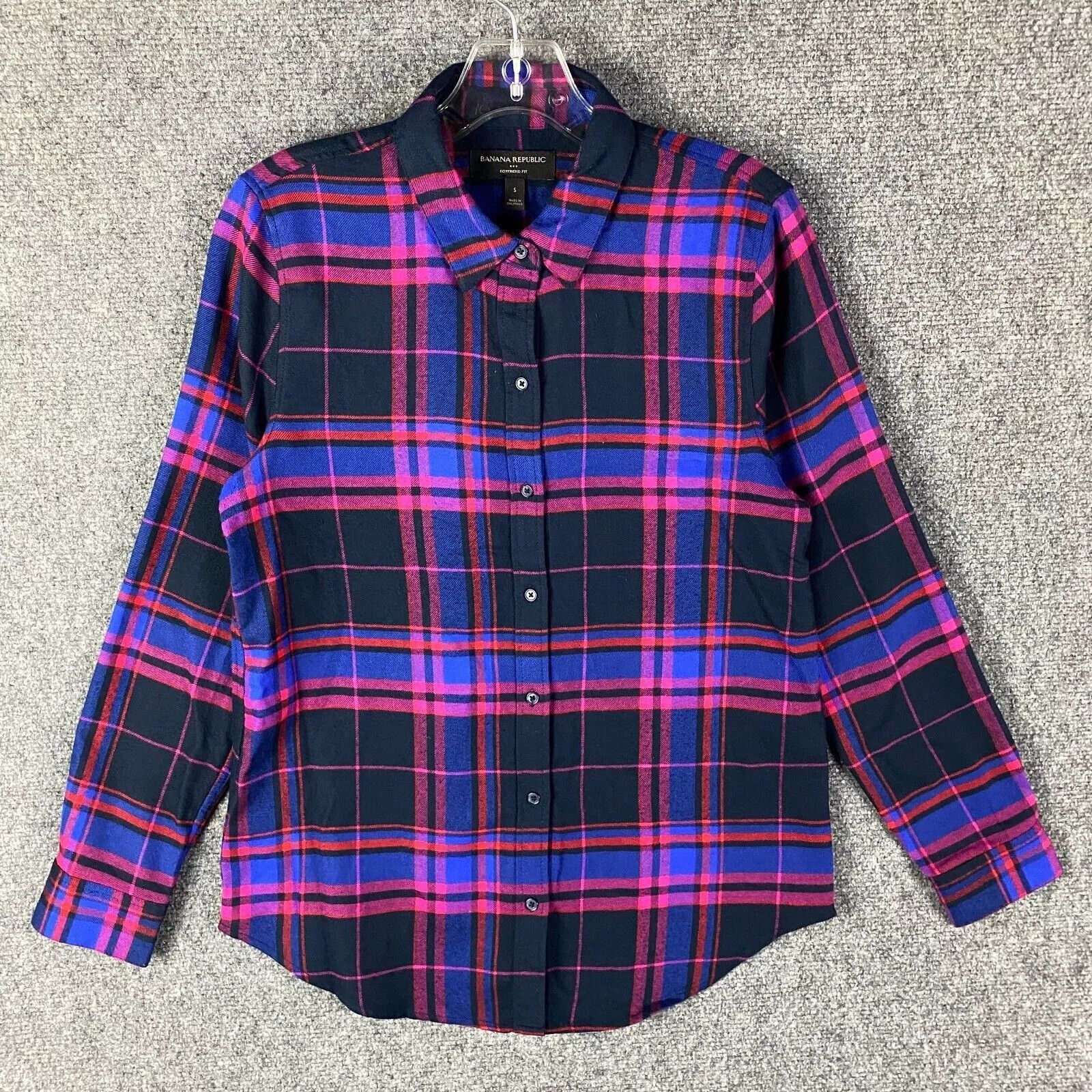 Banana Republic Banana Republic Top Women's Small Boyfriend Fit Button Up Size S / US 4 / IT 40 - 1 Thumbnail