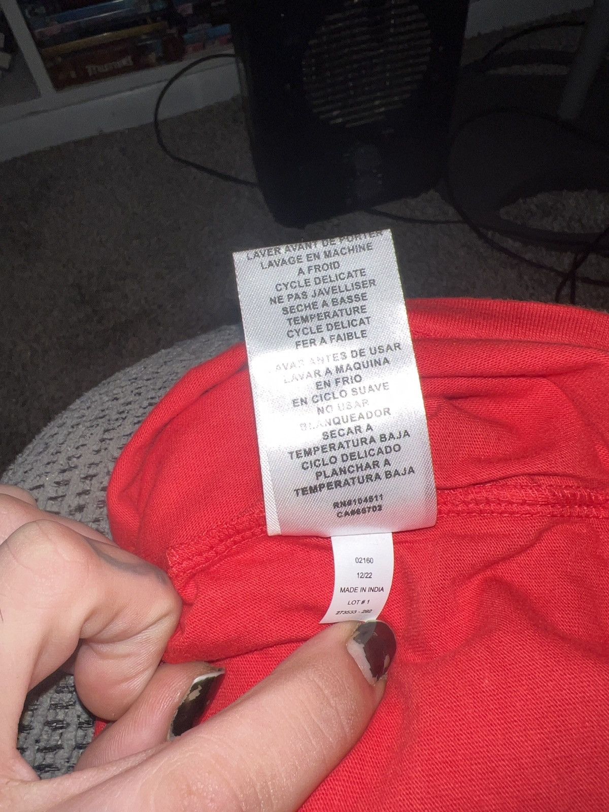 Hypebeast American Dream Team Network Peace America Tee Size US L / EU 52-54 / 3 - 7 Thumbnail