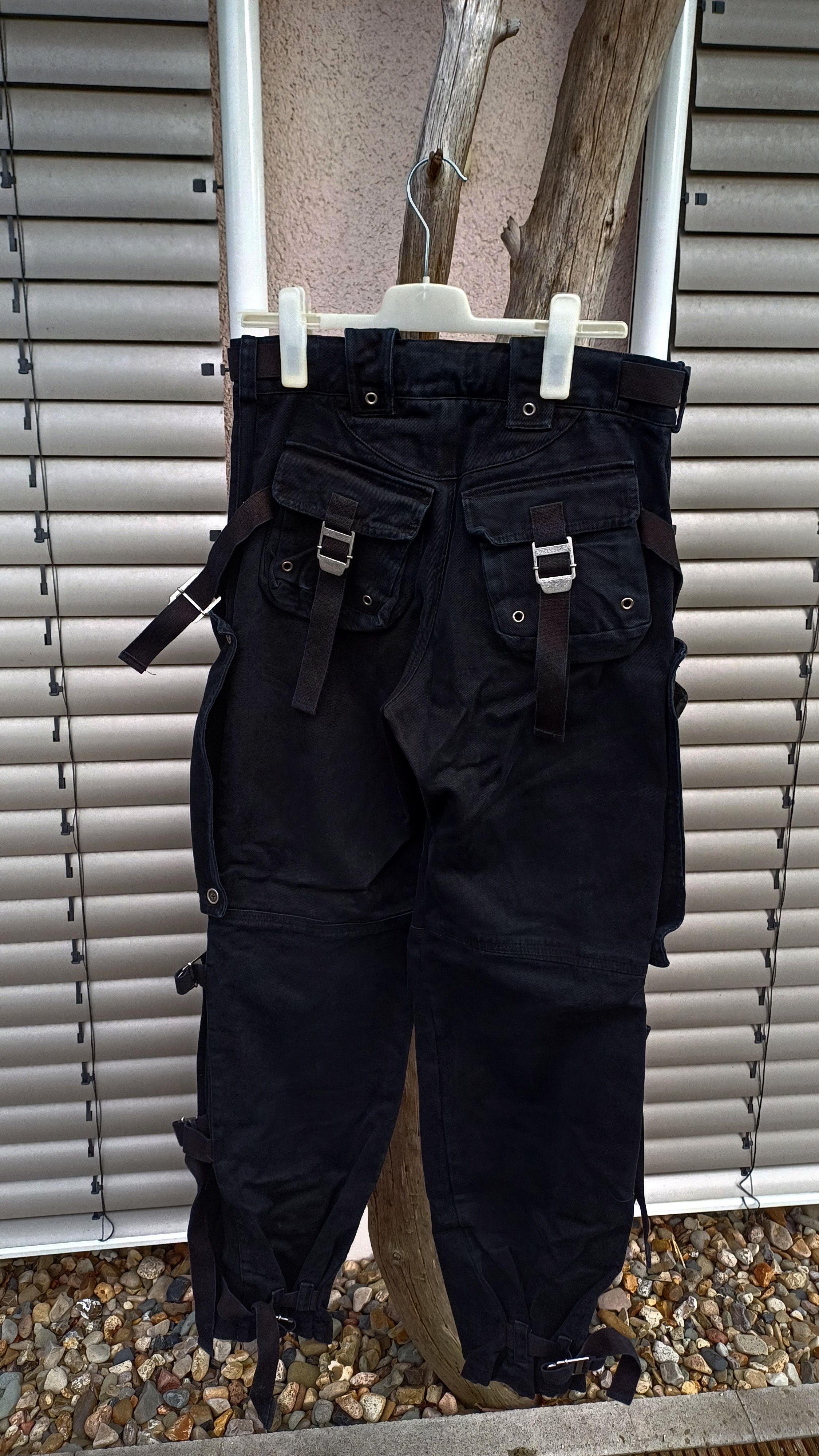 SHINE LUXURY Shine Luxury Studios layered bondage parachute Pants Size US 34 / EU 50 - 2 Thumbnail