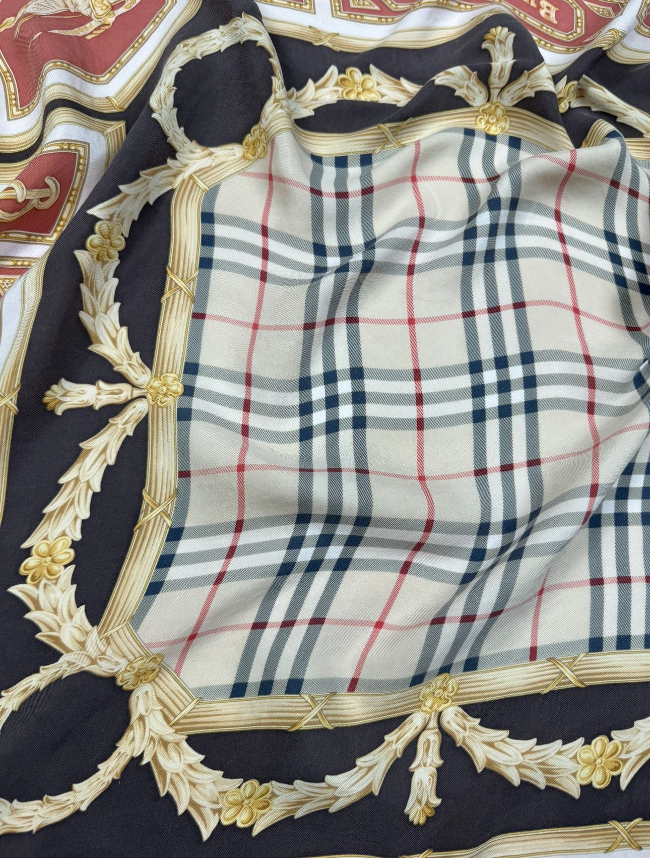 Burberry Burberry Nova Check Silk Scarf Size ONE SIZE - 6 Thumbnail