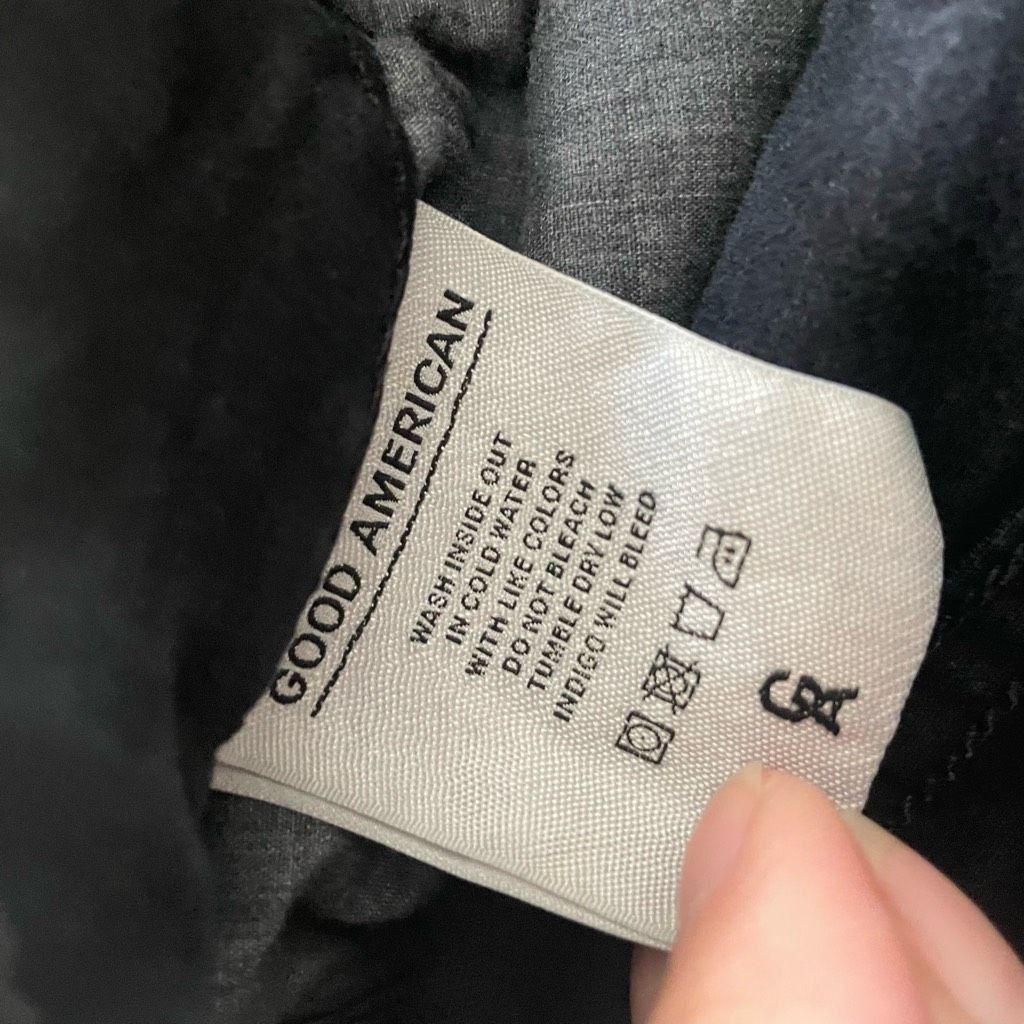 Other Good American Good Waist Exposed Zip Skinny Crop Jeans Raw H Size 26" / US 2 / IT 38 - 8 Thumbnail