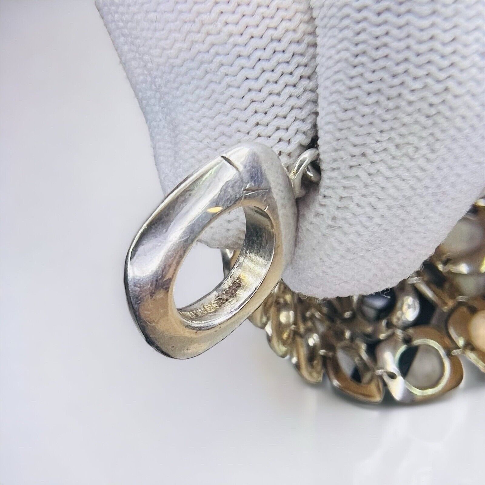 Tiffany & Co. Tiffany & Co Double Row Cushion Square Link Bracelet 7" Size ONE SIZE - 3 Thumbnail