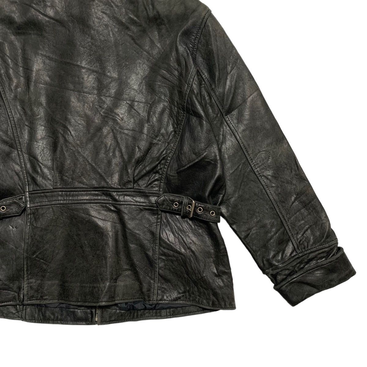 Other Vintage Euro Mondi Of California Leather Jacket Size L / US 10 / IT 46 - 8 Thumbnail