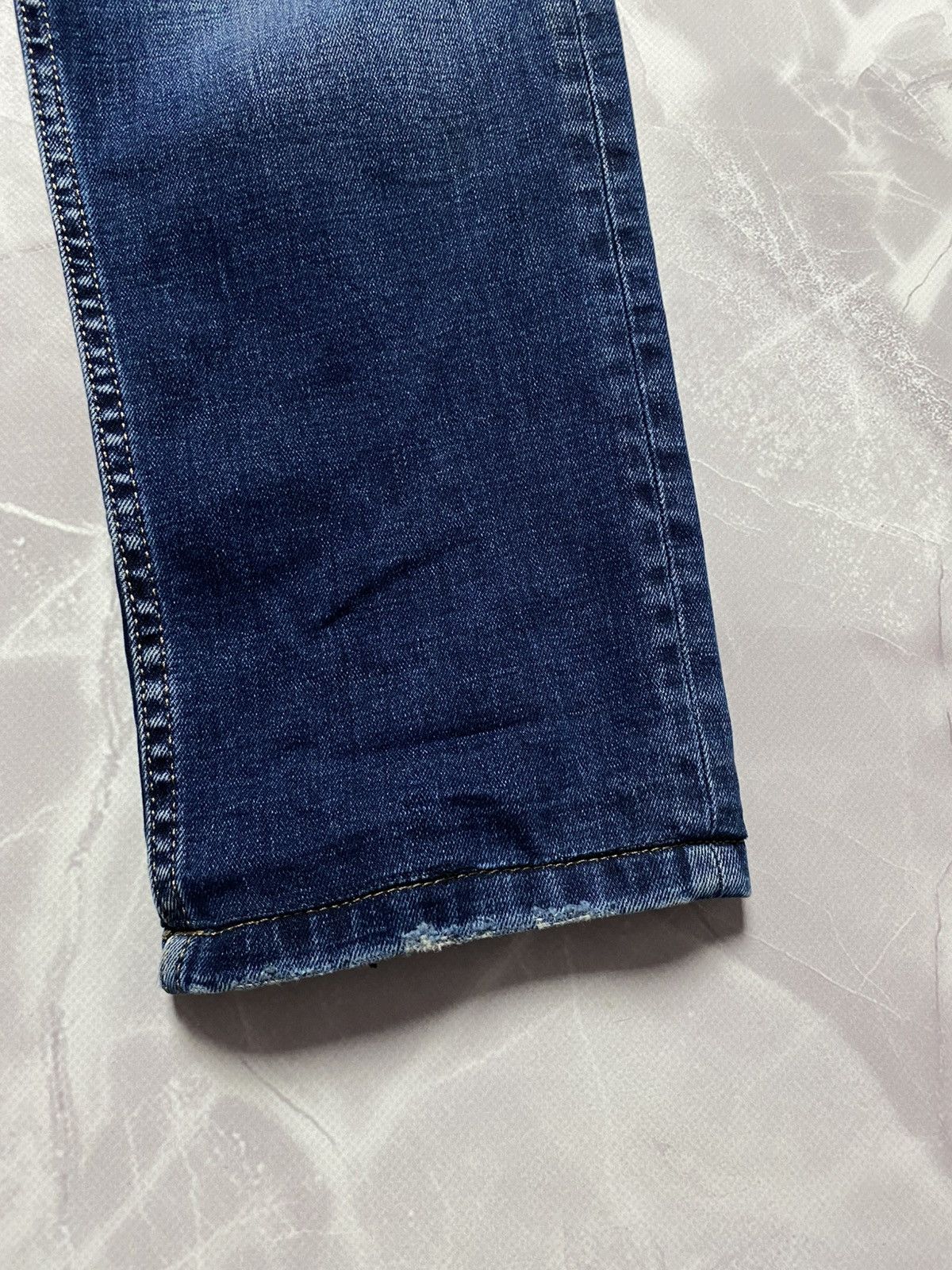 Diesel Diesel Jeans Washed Denim Distressed Stretch Mens Size 36 Size US 36 / EU 52 - 7 Thumbnail