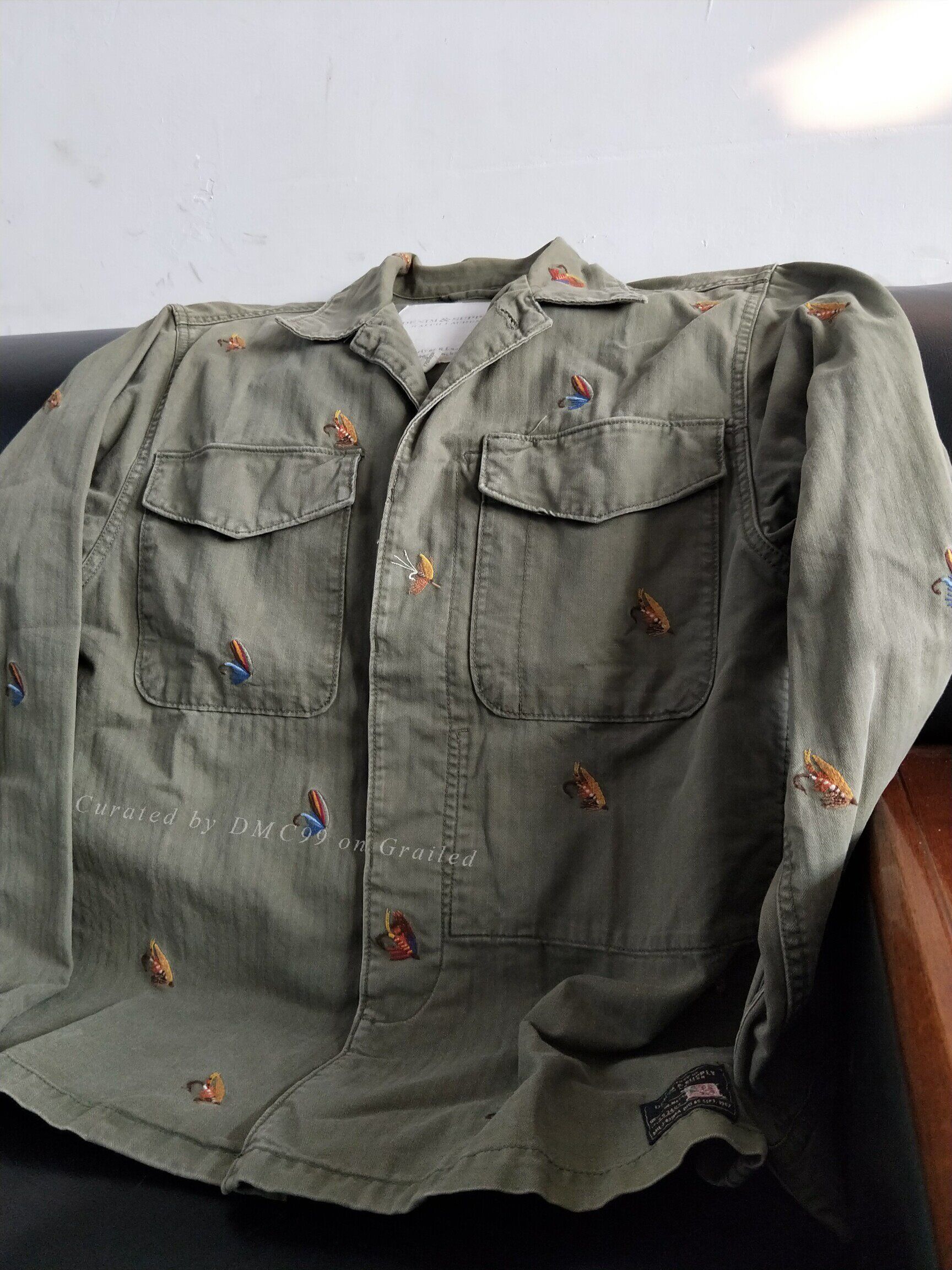 RRL Ralph Lauren RRL M43 Military Green Jacket Size US M / EU 48-50 / 2 - 1 Thumbnail