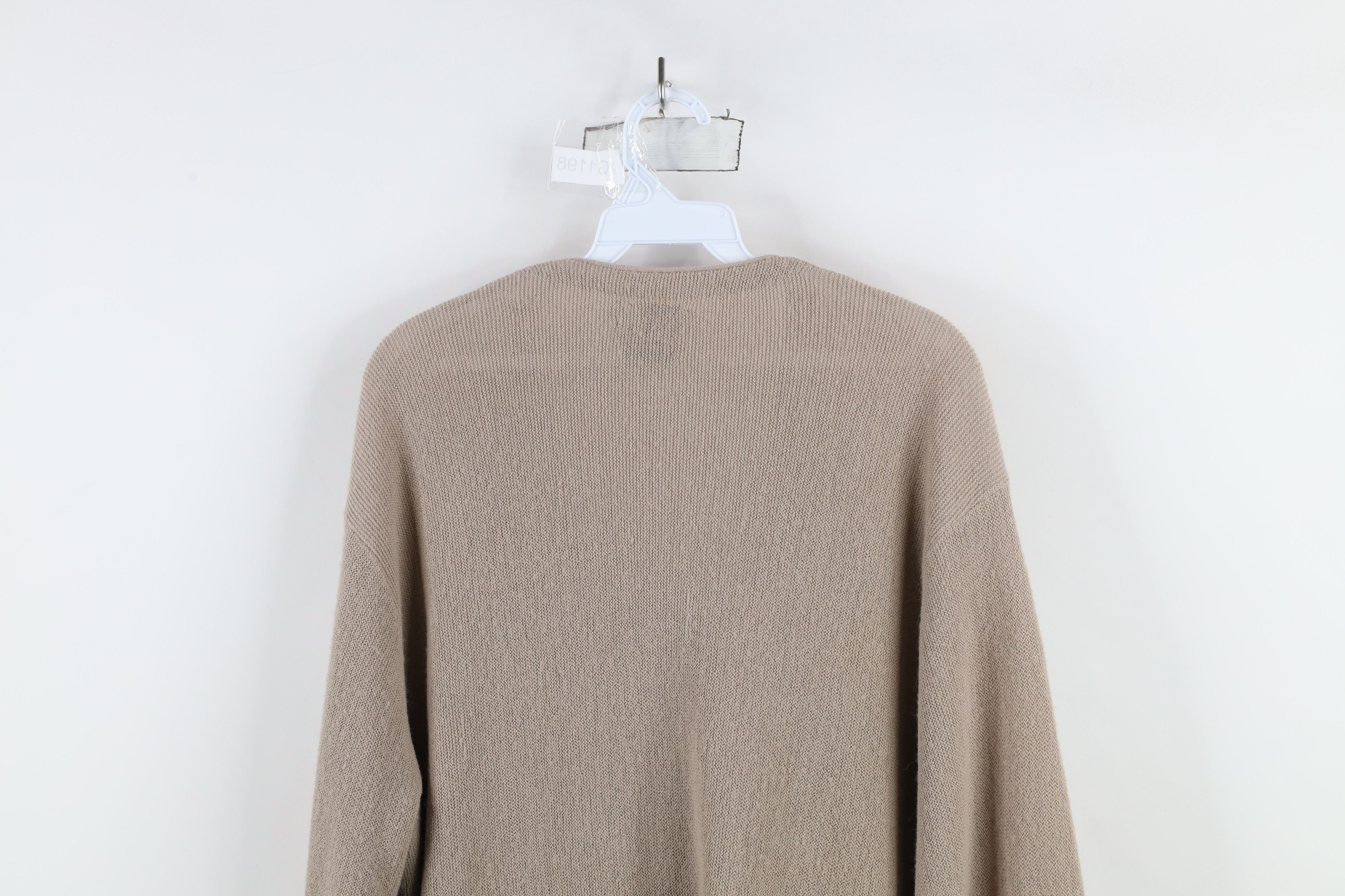 Vintage Vintage 70s 80s PGA Tour Golf Cardigan Sweater Beige USA Size US L / EU 52-54 / 3 - 14 Thumbnail