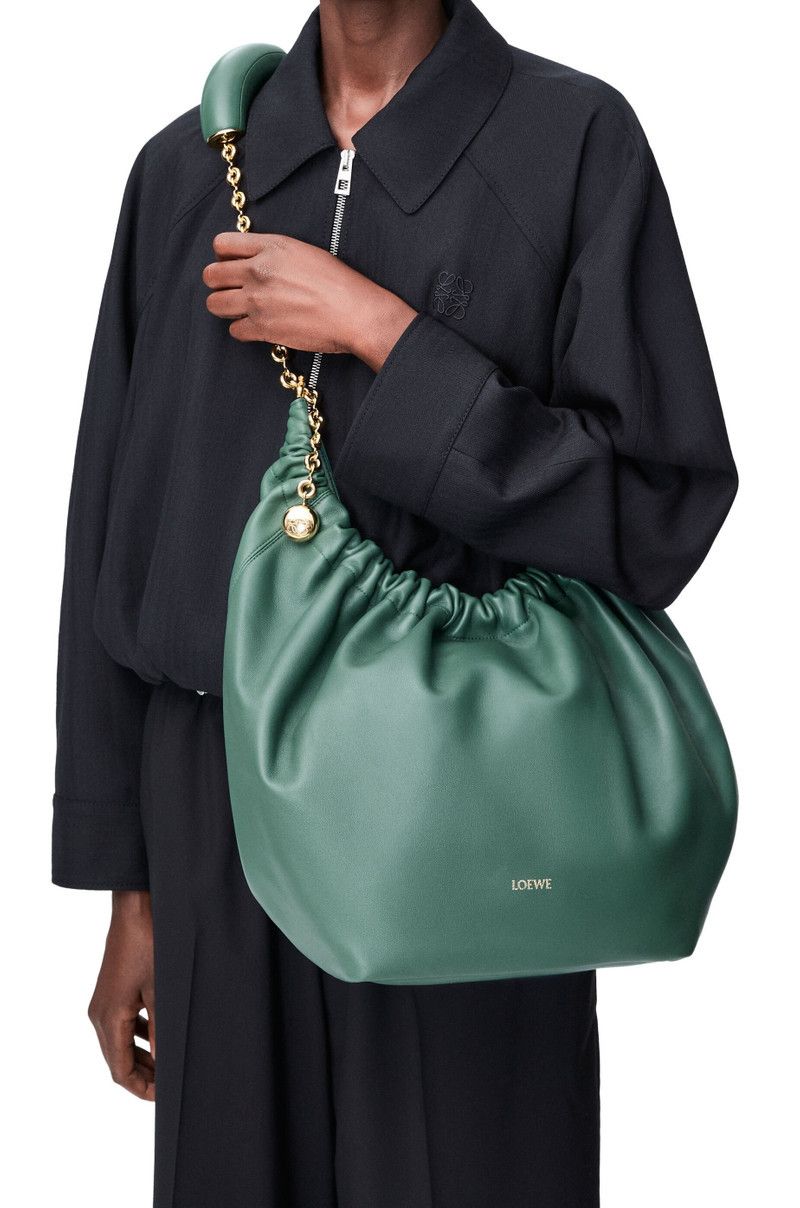 Loewe o1in1g0426 Size: OS / Medium Squeeze Bag in Vetiver Size ONE SIZE - 3 Thumbnail