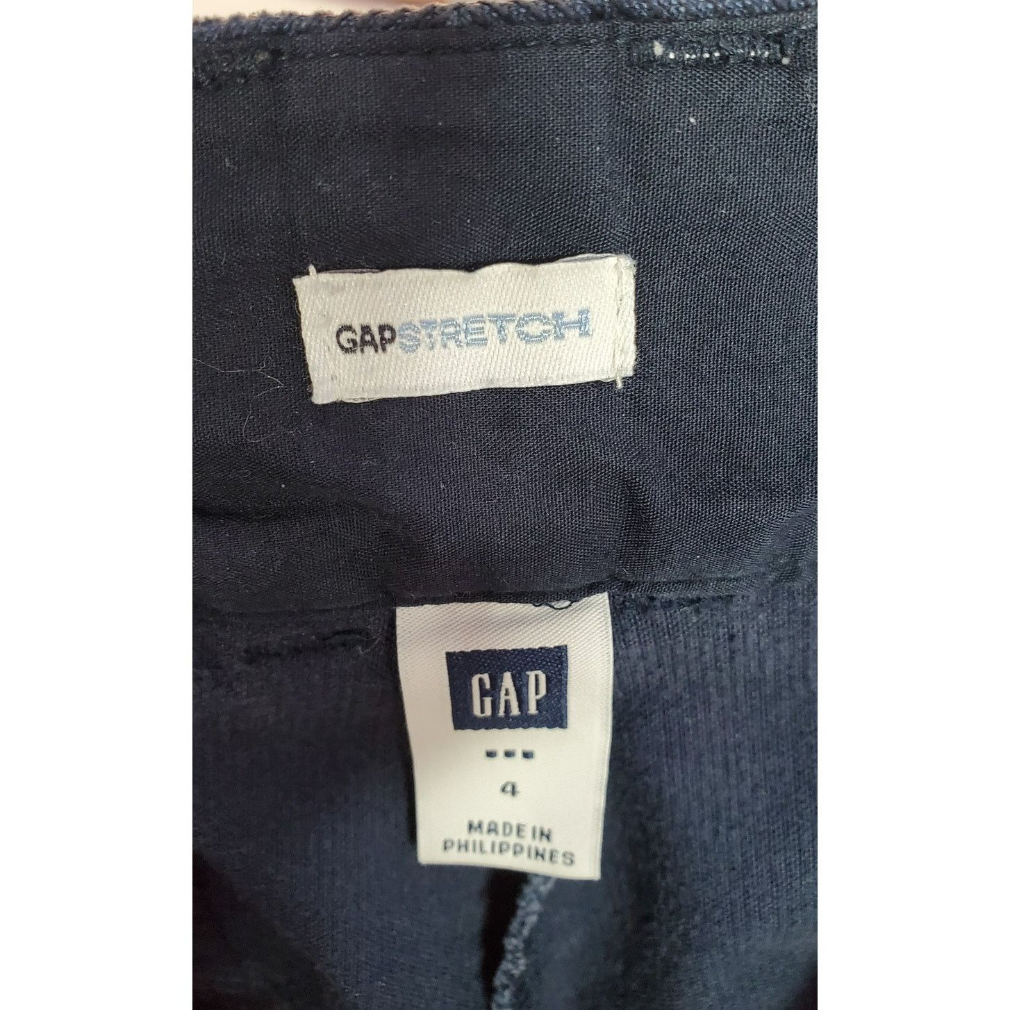 Gap Gap Blue Stretch Denim Pants High Rise Size 4 Size 27" / US 4 / IT 40 - 4 Thumbnail