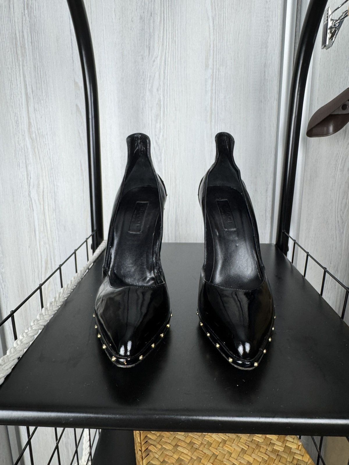 Gucci Gucci Womens High Heels Black Pumps Shoes Genuine Leather Size US 6.5 / IT 36.5 - 5 Thumbnail