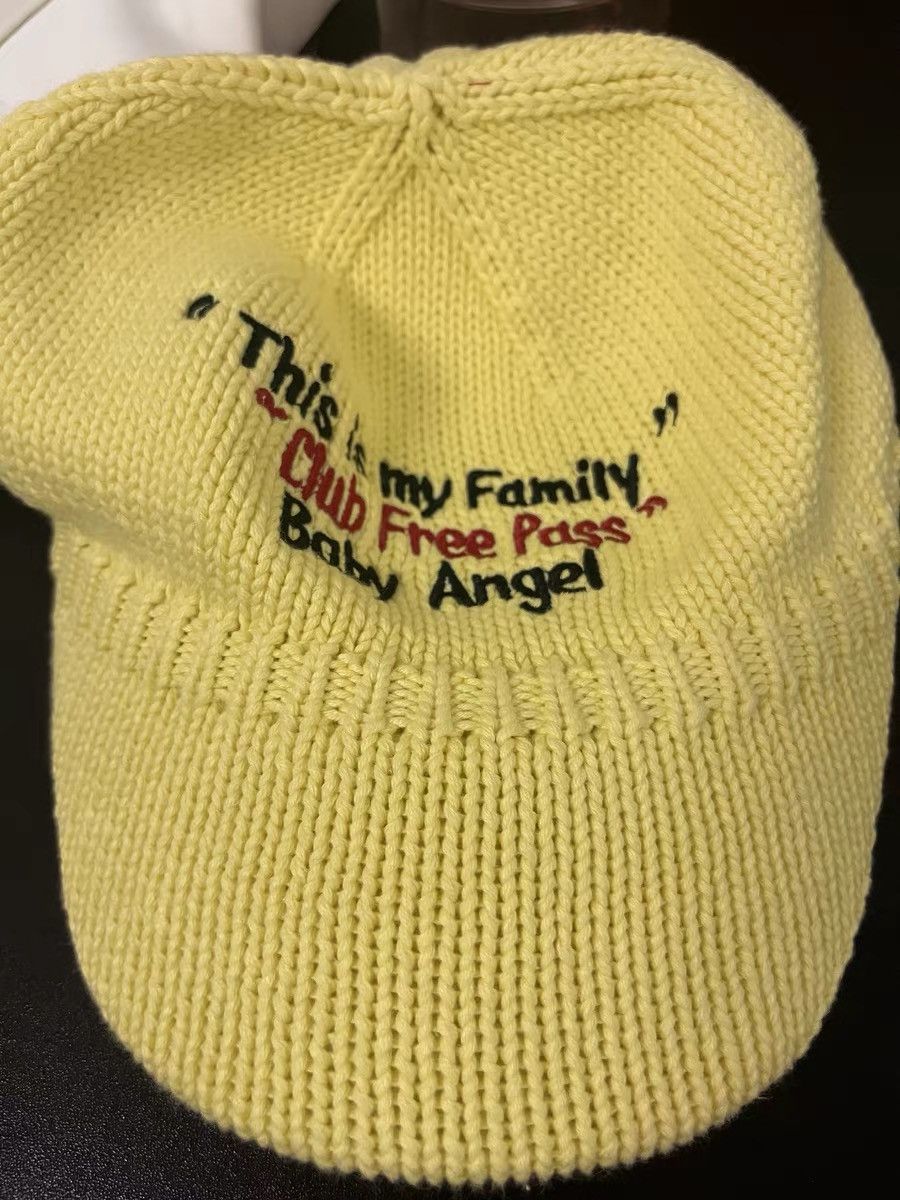 Japanese Brand Outdoor retro fashion embroidered chunky knit cap hat beanie Size ONE SIZE - 3 Thumbnail