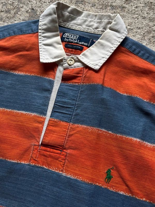 Polo Ralph Lauren Polo Ralph Lauren Small Pony Rugby Shirt Sz L Rare Size US L / EU 52-54 / 3 - 2 Thumbnail