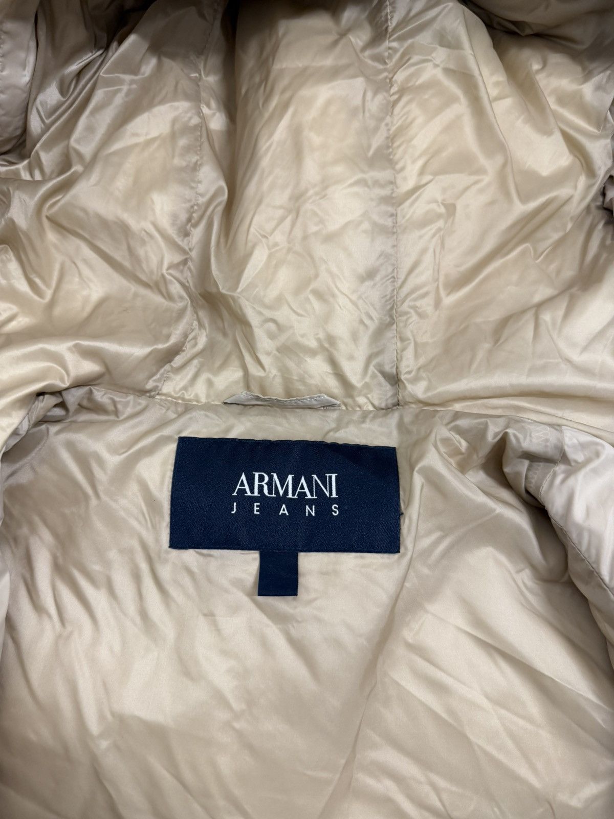 Armani Armani Jeans Fur Down Cropped Jacket Size M / US 6-8 / IT 42-44 - 16 Thumbnail