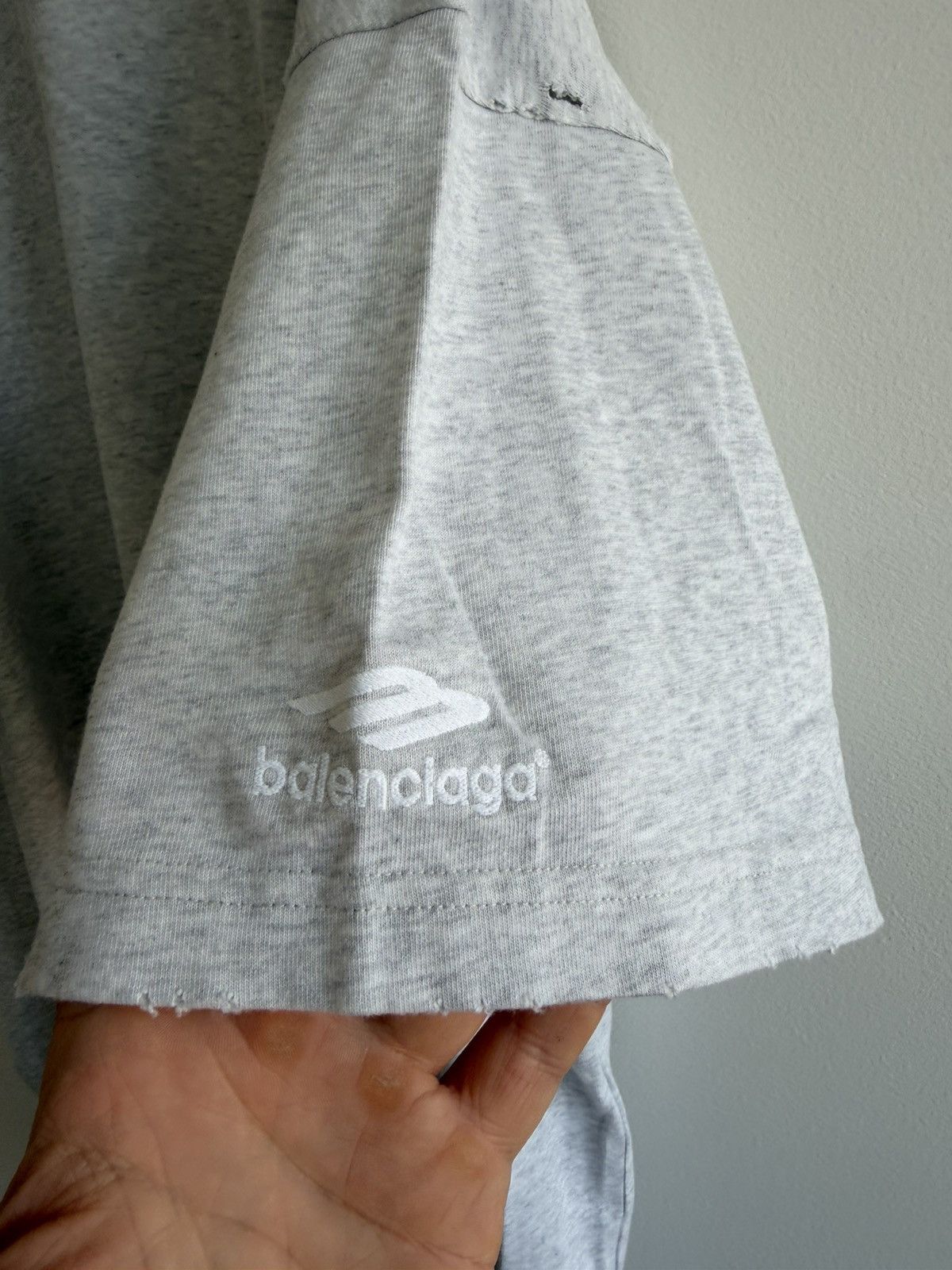 Balenciaga *RARE* BALENCIAGA DEMNA 3B ICON SPORT DESTROY T-SHIRT Size US M / EU 48-50 / 2 - 5 Thumbnail