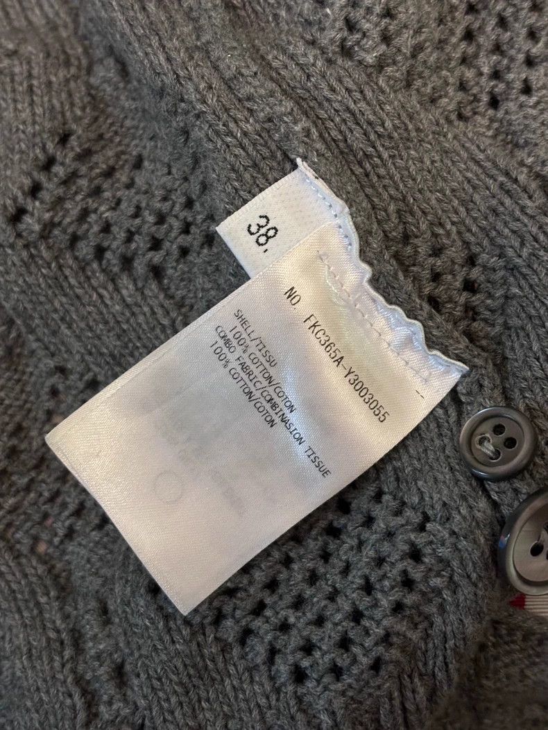 Thom Browne Thom browne Size 38 Wool cardigan jacket 2504-Nextarrow Size US XXS / EU 40 - 7 Thumbnail