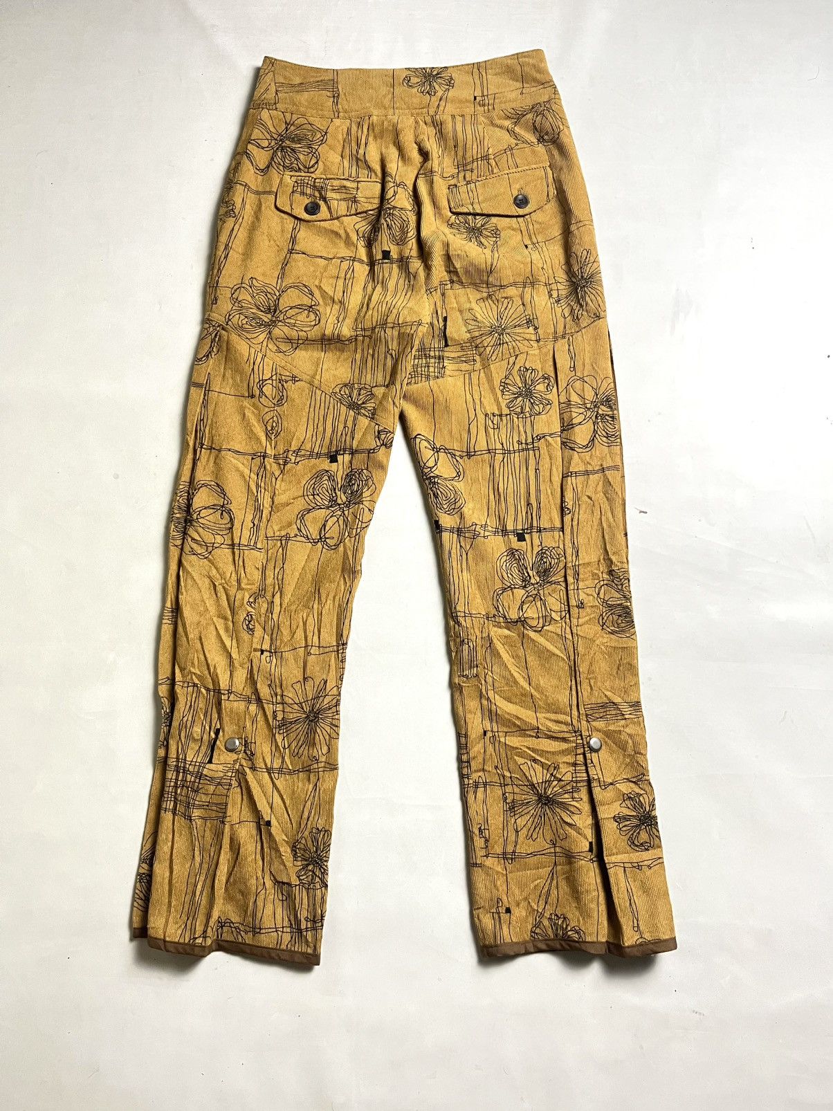 Andersson Bell 💸ACCEPT BINDING💸 Andersson Bell Celina Flower Trousers Size 26" / US 2 / IT 38 - 6 Thumbnail
