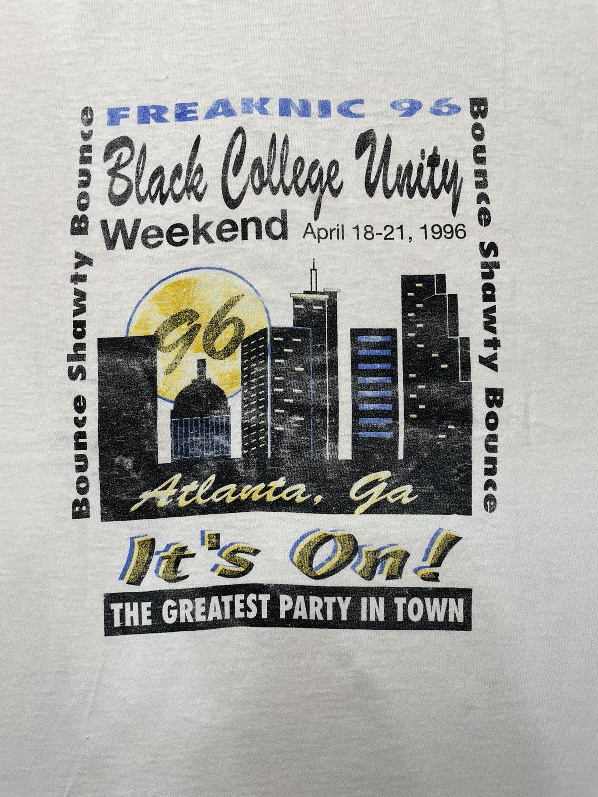 Rap Tees × Vintage Vintage Freaknik Atlanta 1996 Raptees Size US L / EU 52-54 / 3 - 6 Thumbnail