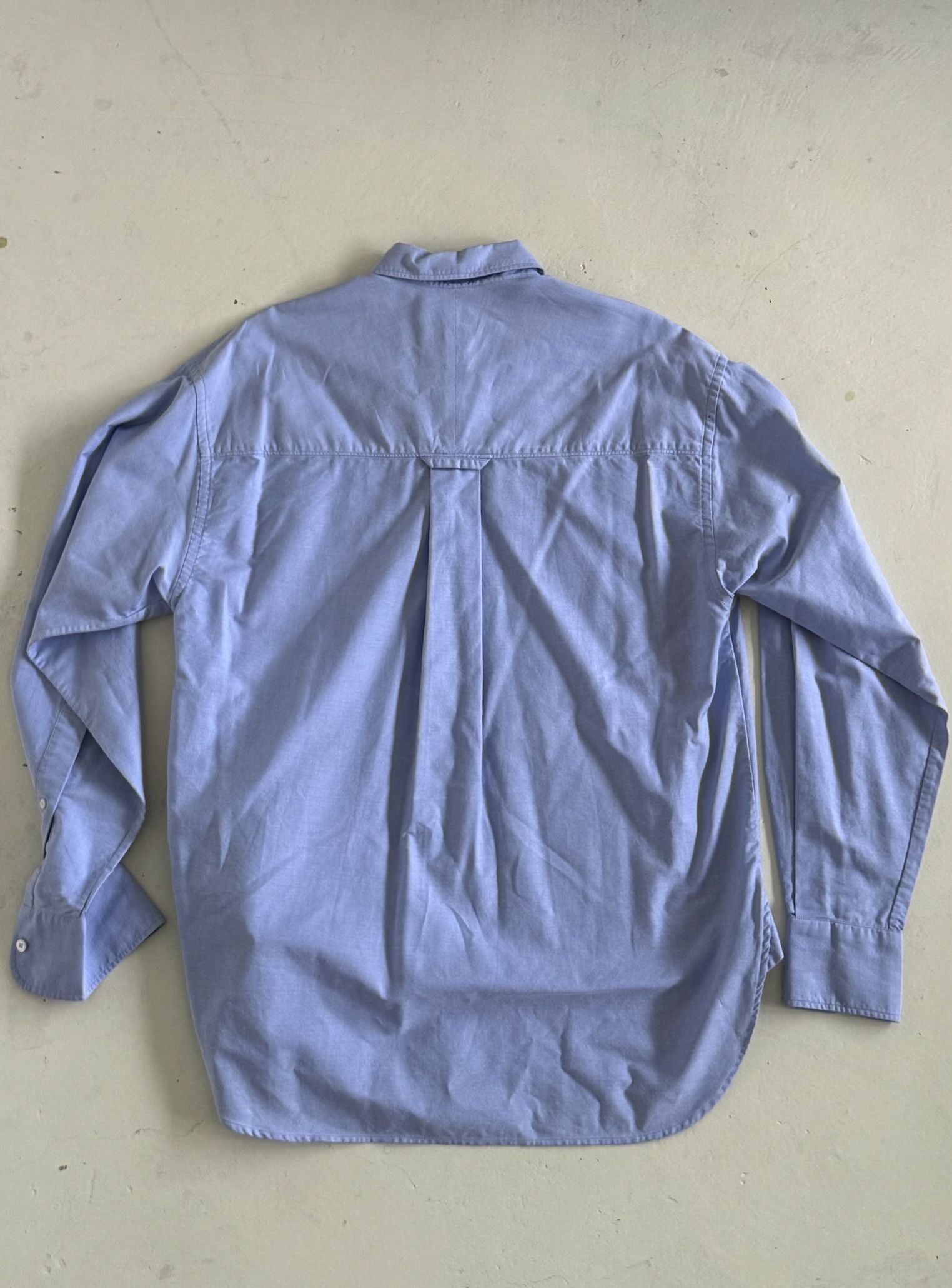 Studio Nicholson Relaxed Oversized Blue Oxford Size US S / EU 44-46 / 1 - 3 Thumbnail