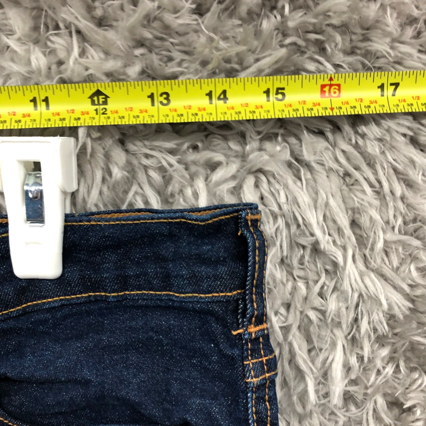 Blair VINTAGE John Blair Jeans Size 30S Mens Mid Rise Straight Leg Dark Wash Blue Denim Size US 30 / EU 46 - 2 Thumbnail