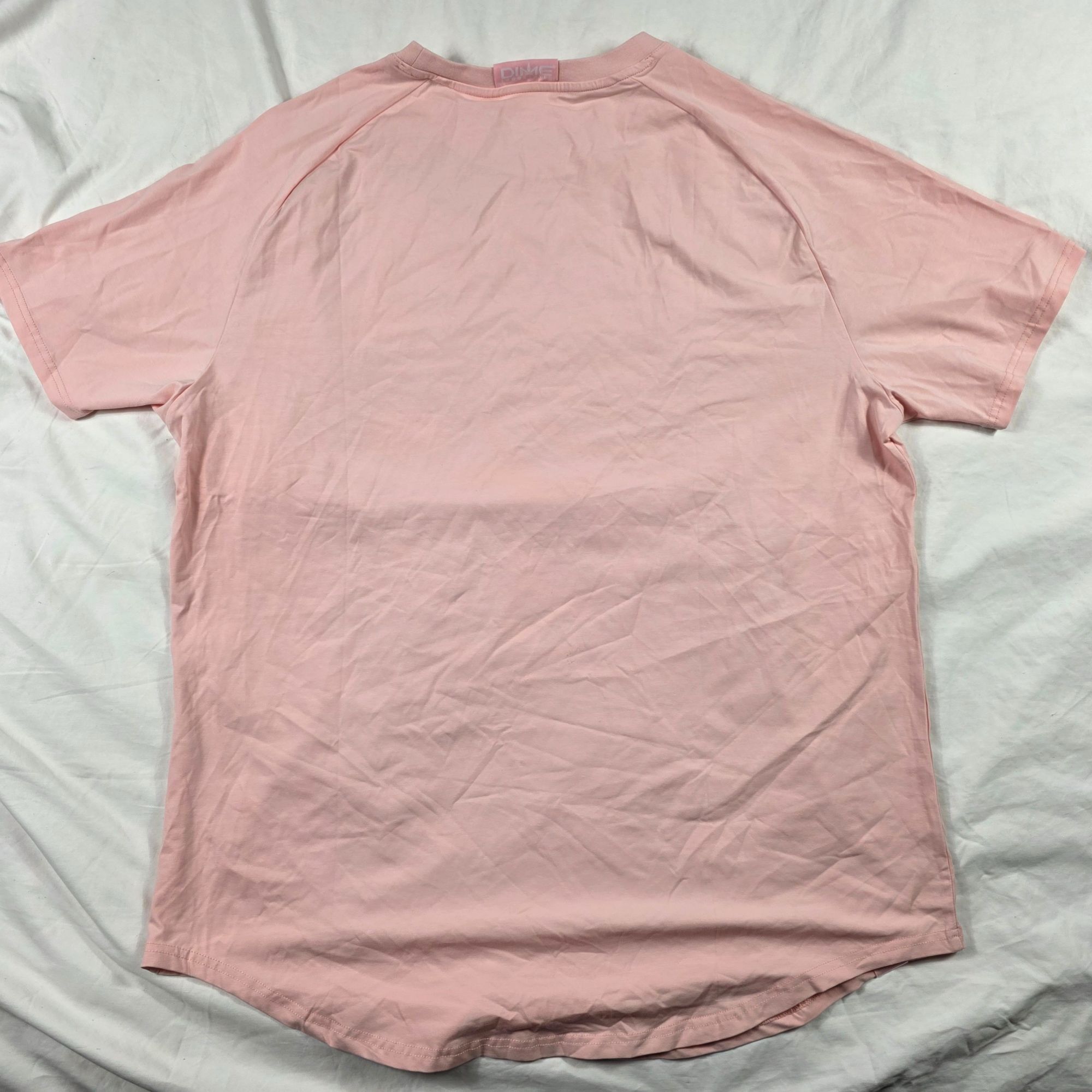 Other Dime Industries Womens 3XL Pink Crewneck T-Shirt Logo Graphi Size 3XL / US 20-22 - 2 Thumbnail