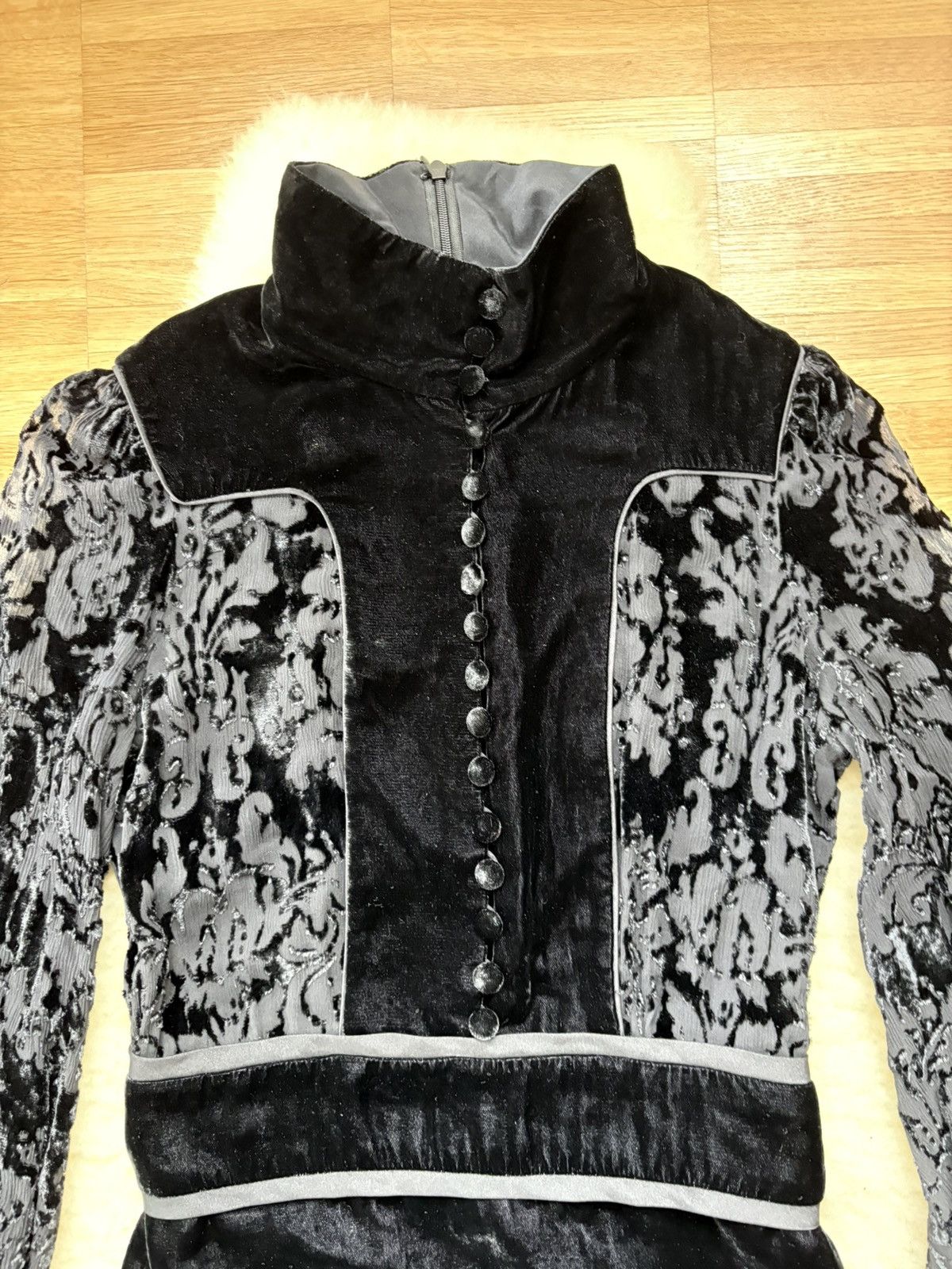 Gucci Gucci 2012 velvet lace dress, Frida ers. IT 36/ xs. Size XS / US 0-2 / IT 36-38 - 3 Thumbnail