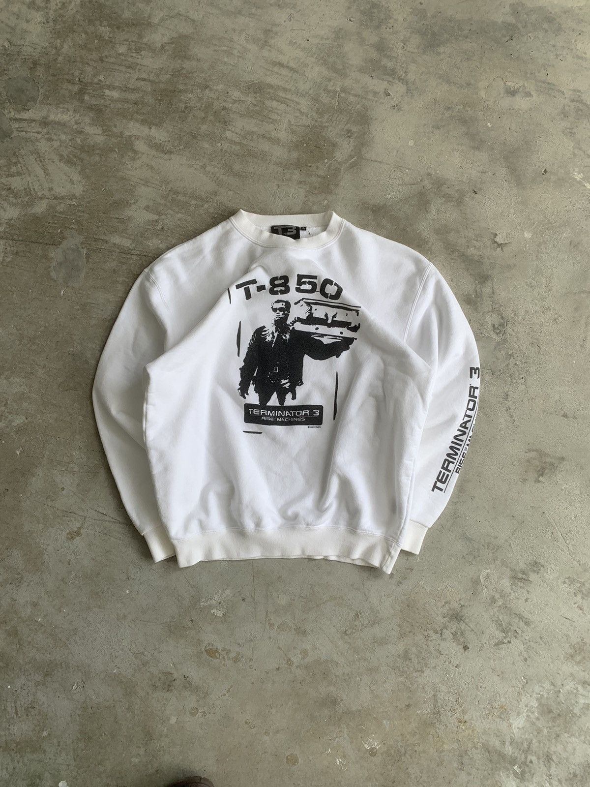 Vintage Rare Vintage Terminator 3 With Backhit Sweatshirt Size US L / EU 52-54 / 3 - 1 Thumbnail