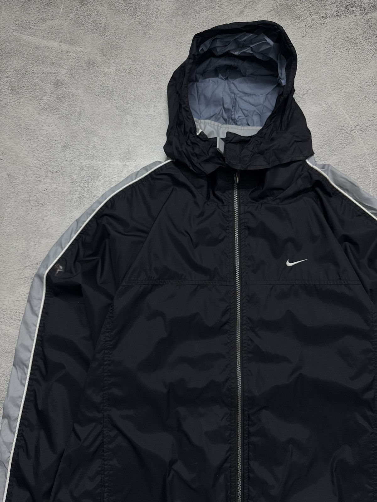 Nike Vintage Y2K Nike Nylon Mini Logo Jacket 00’s Size US XL / EU 56 / 4 - 6 Thumbnail
