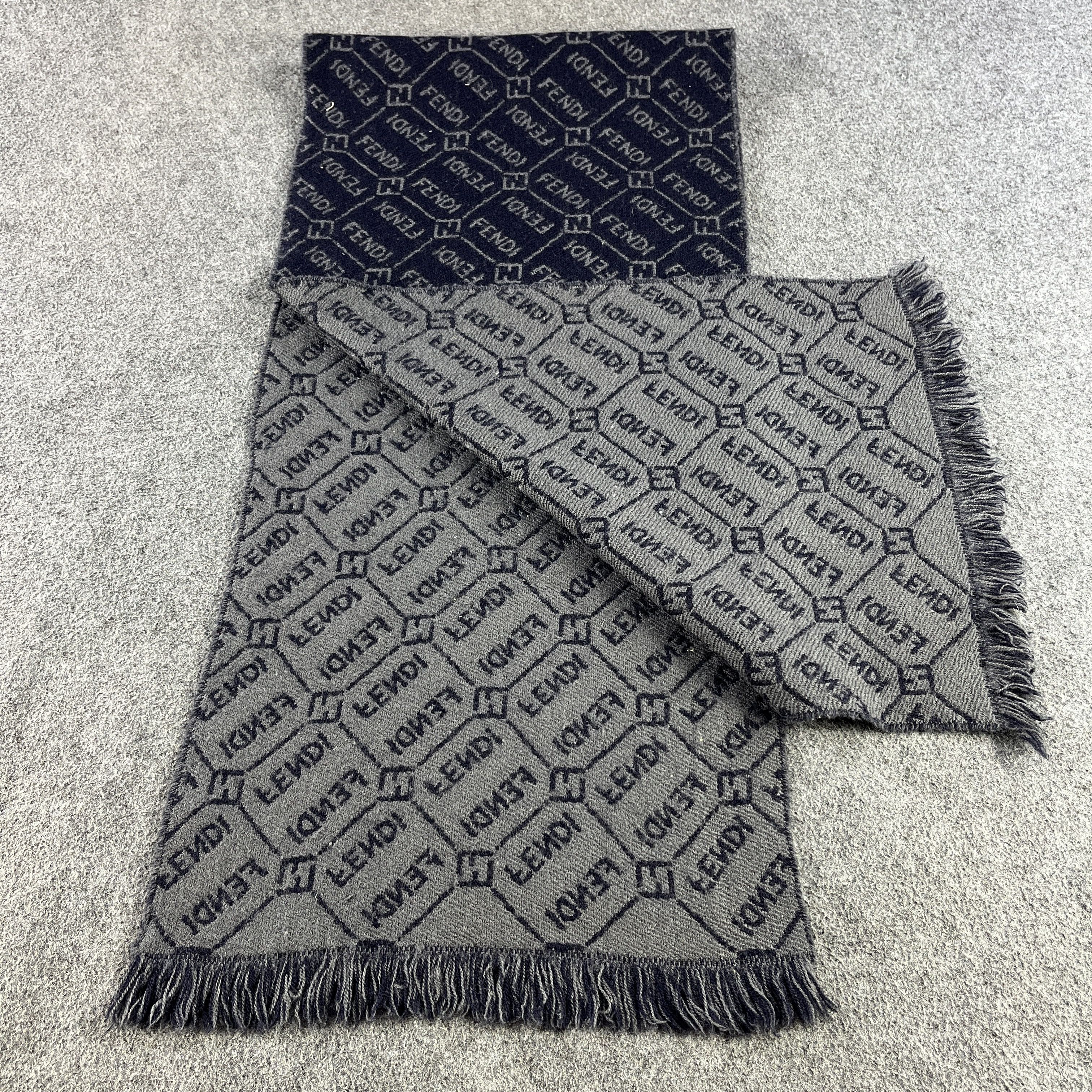 Vintage Vintage Fendi Scarf / Muffler / Neckwear T1399 Size ONE SIZE - 4 Thumbnail