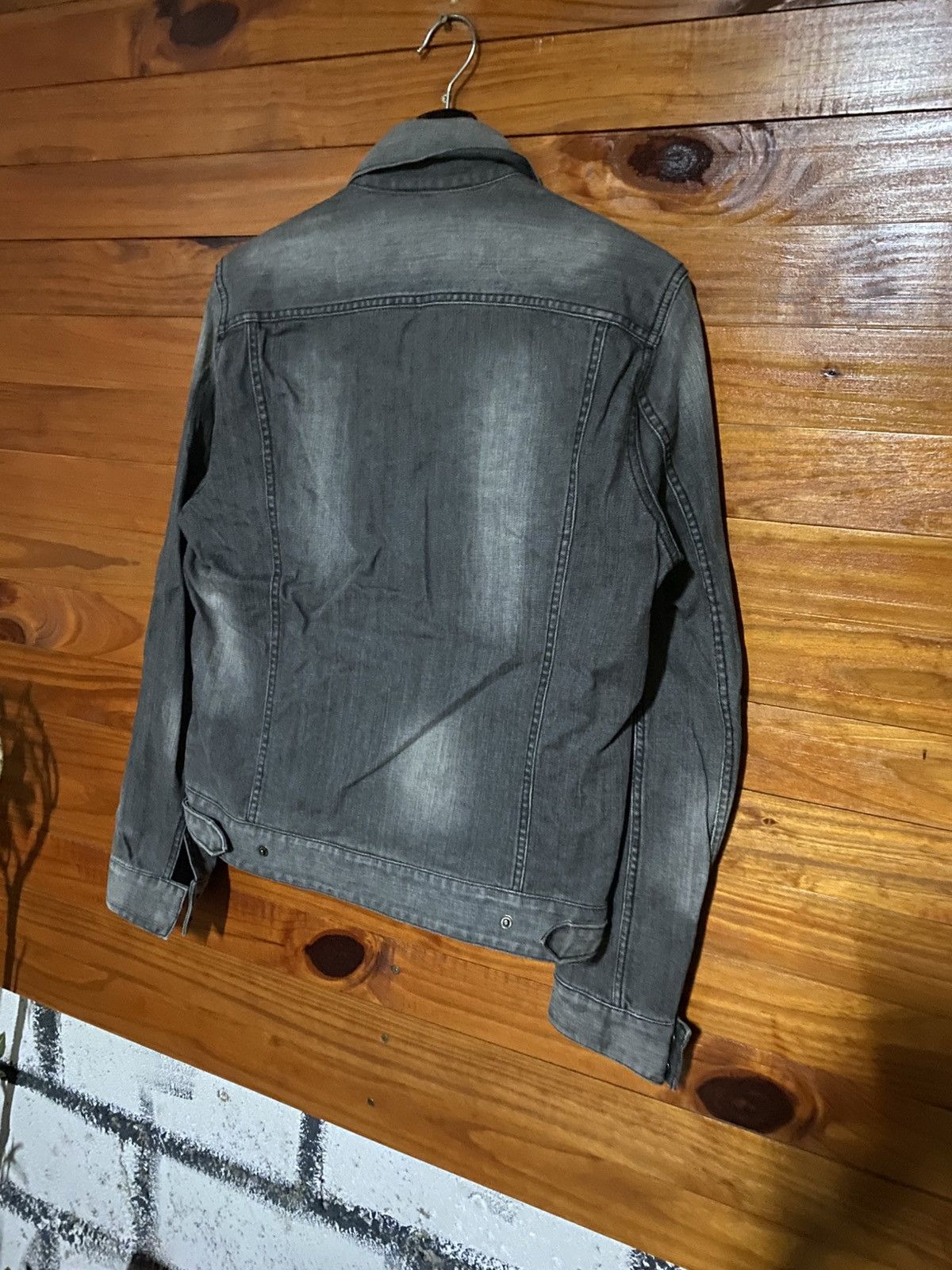 Japanese Brand Ground Floor Grey Denim Jacket – Vintage-Style Men’s Casual Size US S / EU 44-46 / 1 - 10 Thumbnail
