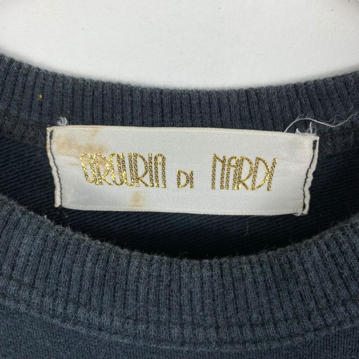 Vintage Vintage 90's GROURIA Di NARDI Embroidery Logo Crewneck Size US M / EU 48-50 / 2 - 5 Thumbnail