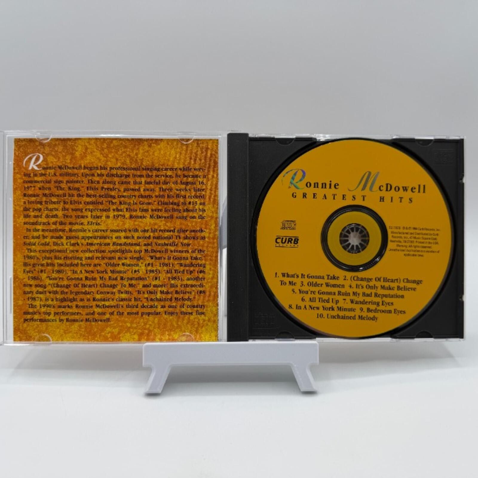 Other Ronnie McDowell - Greatest Hits (1994) - Audio CD - Country Size ONE SIZE - 3 Thumbnail