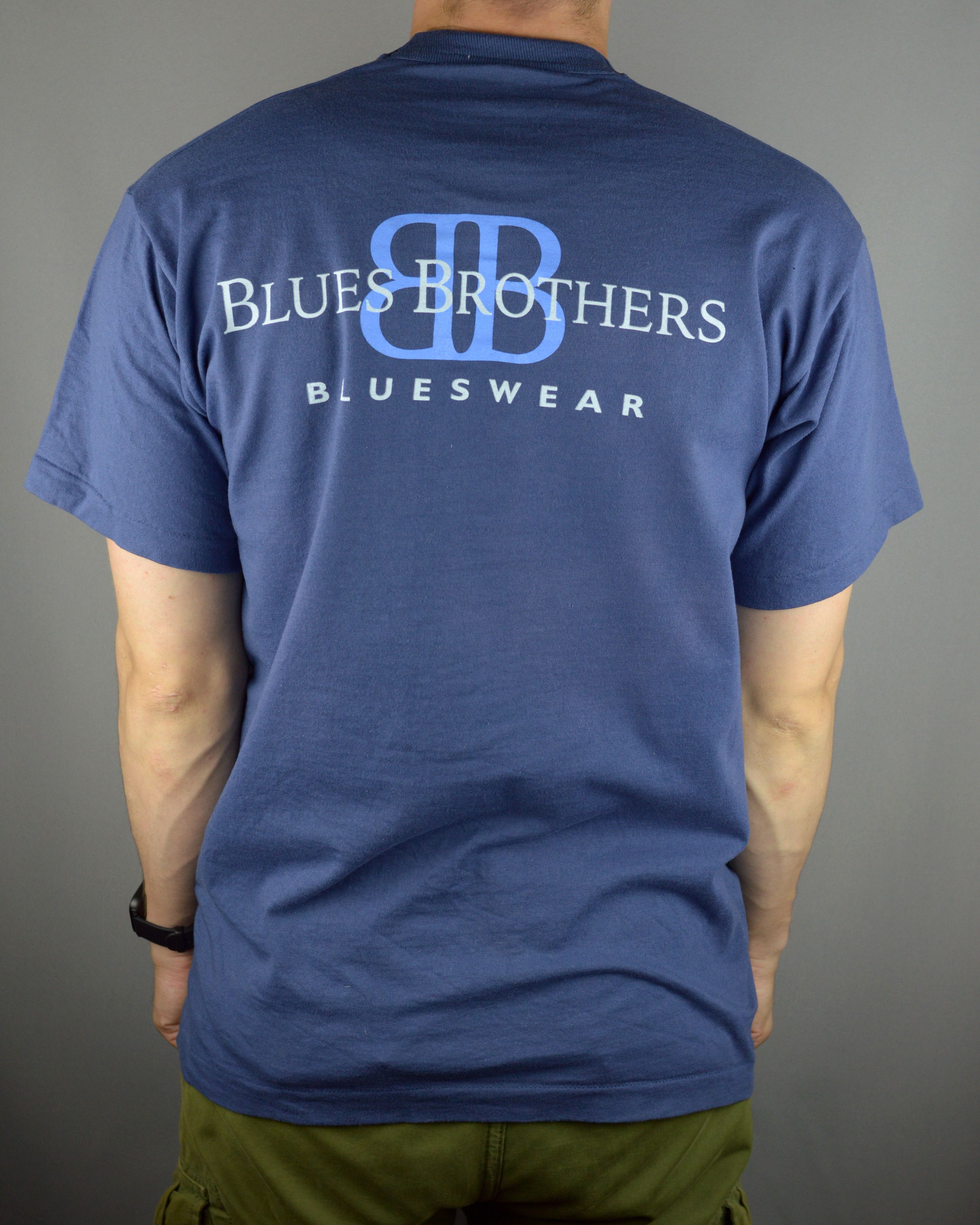 Vintage Vintage Blues Brothers 90s t shirt Size US L / EU 52-54 / 3 - 2 Thumbnail