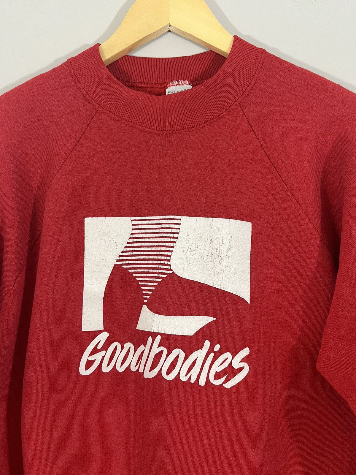 Vintage Goodbodies Beach Girl Faded Boxy 80s Crewneck Size US XL / EU 56 / 4 - 2 Thumbnail