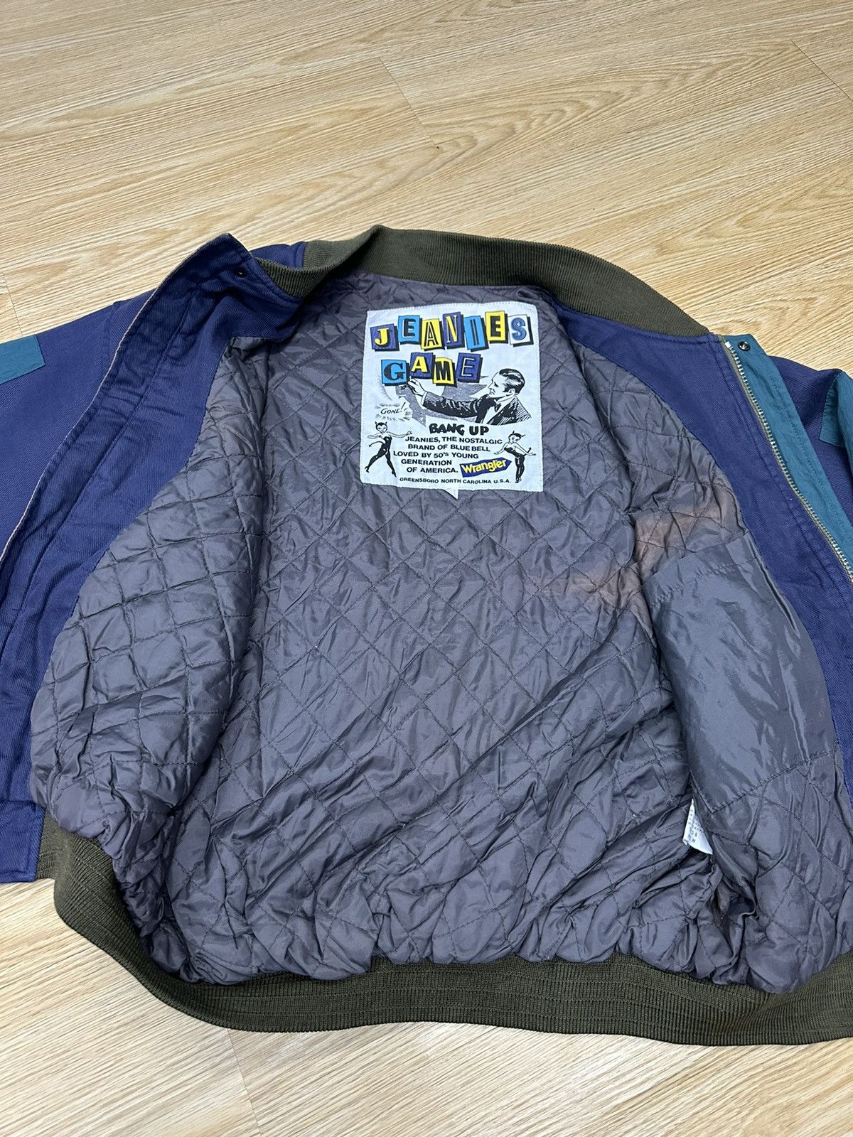Wrangler Vintage Rare Jeanies Game Blue Bell Wrangler Jacket Z64 Size US M / EU 48-50 / 2 - 6 Thumbnail