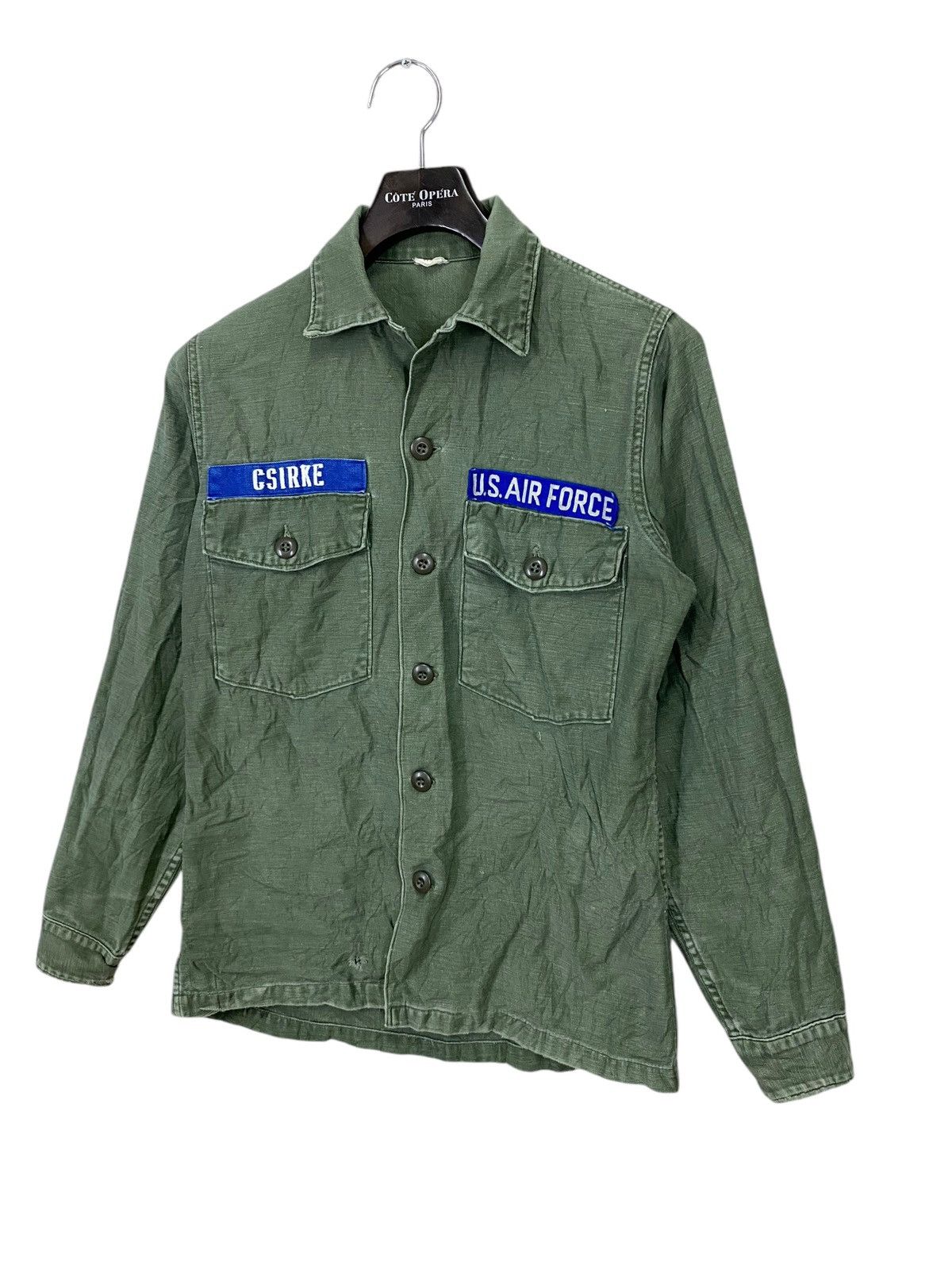 Army Of Me × Vintage Vintage 80s og 107 us air force shirt distressed Size US M / EU 48-50 / 2 - 3 Thumbnail