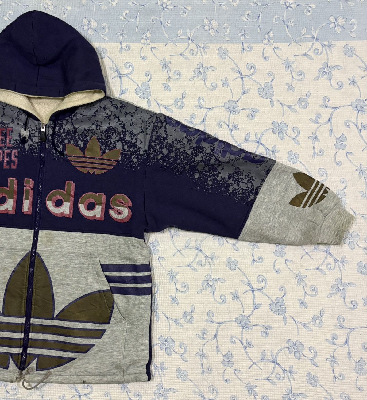 Adidas Adidas Zipper Hoodie Jacket Size US M / EU 48-50 / 2 - 3 Thumbnail