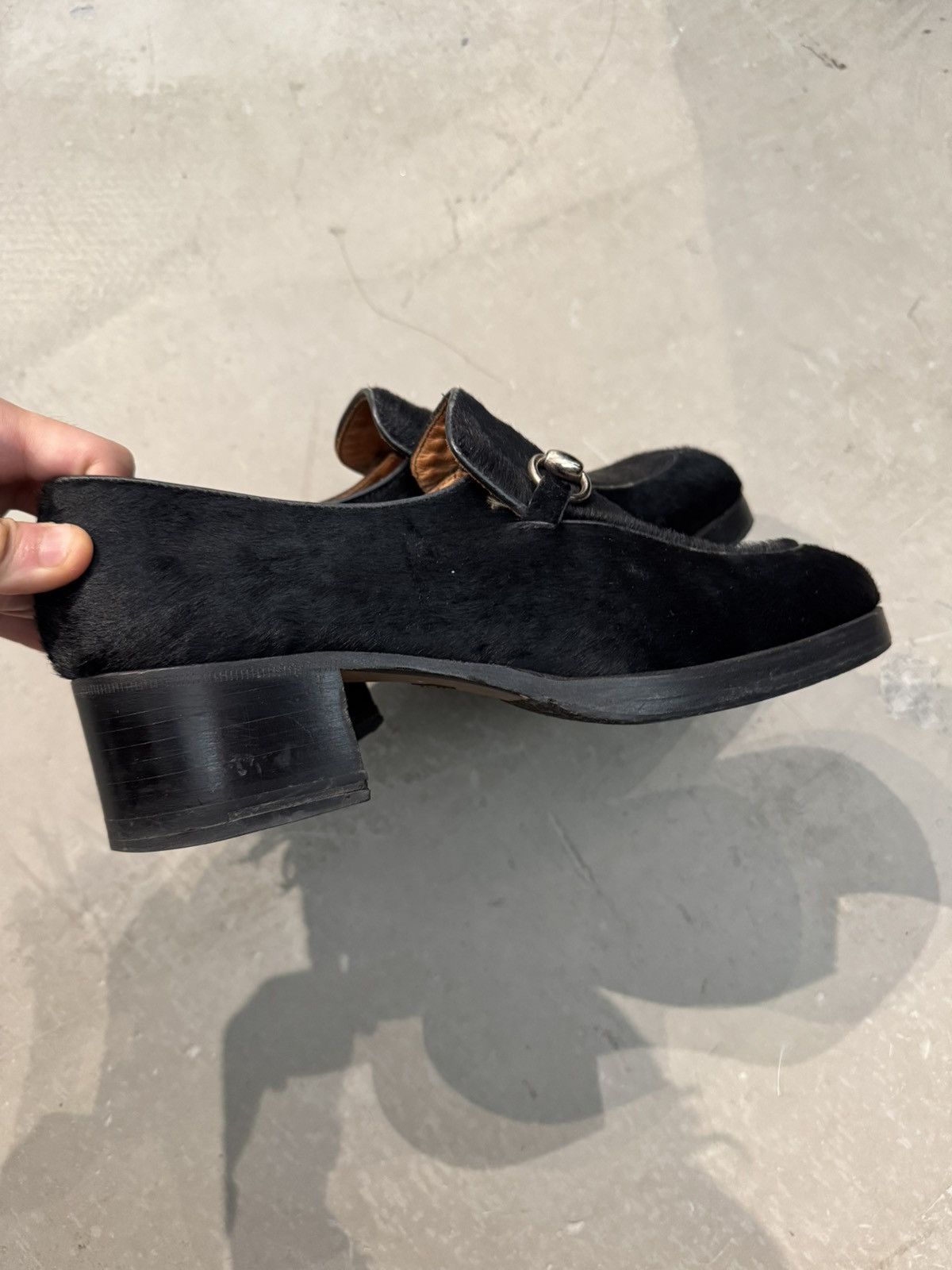 Gucci Horse Leather Loafers
